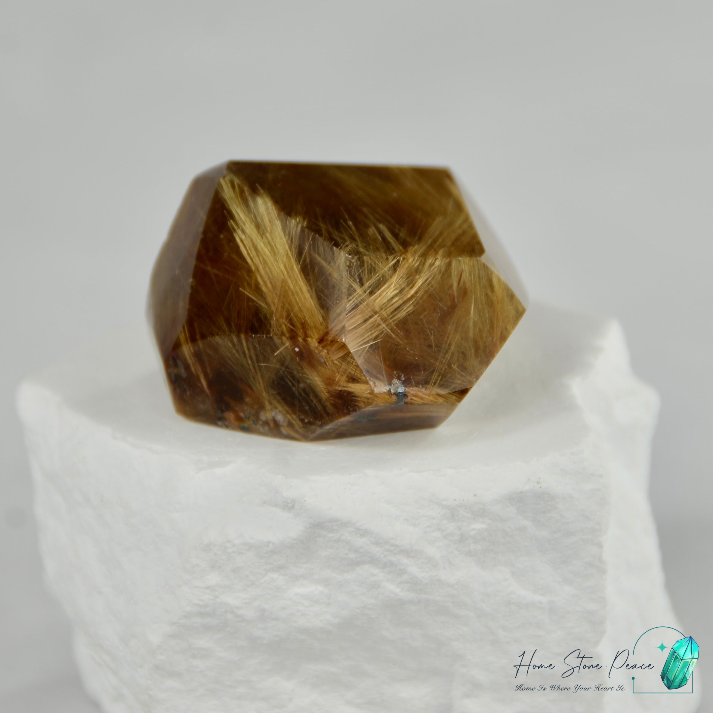 極品巴西金鈦晶隨形 Premium Brazilian Gold Rutilated Quartz Free Form