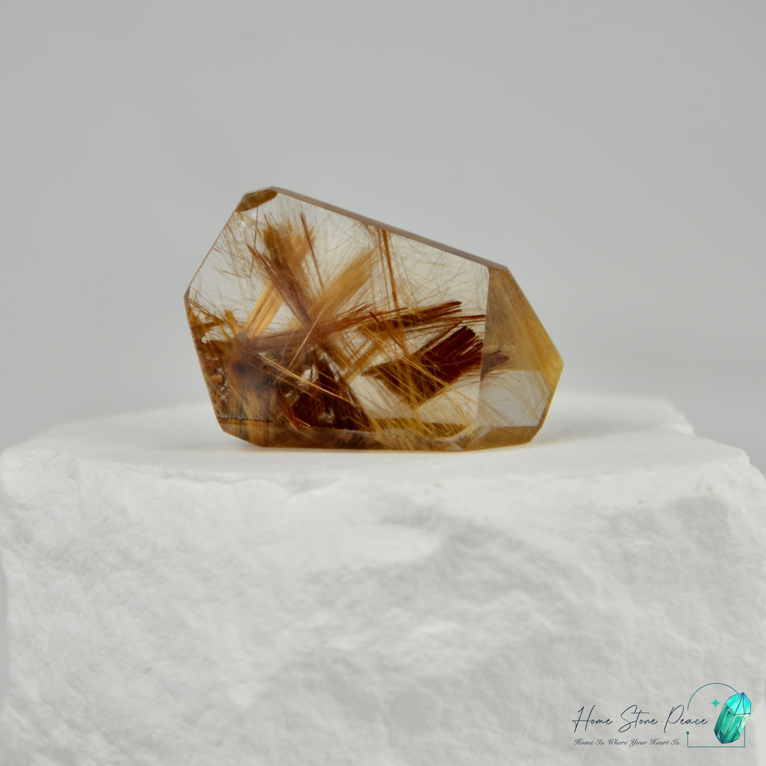 巴西金鈦晶隨形 Brazilian Gold Rutilated Quartz Free Form