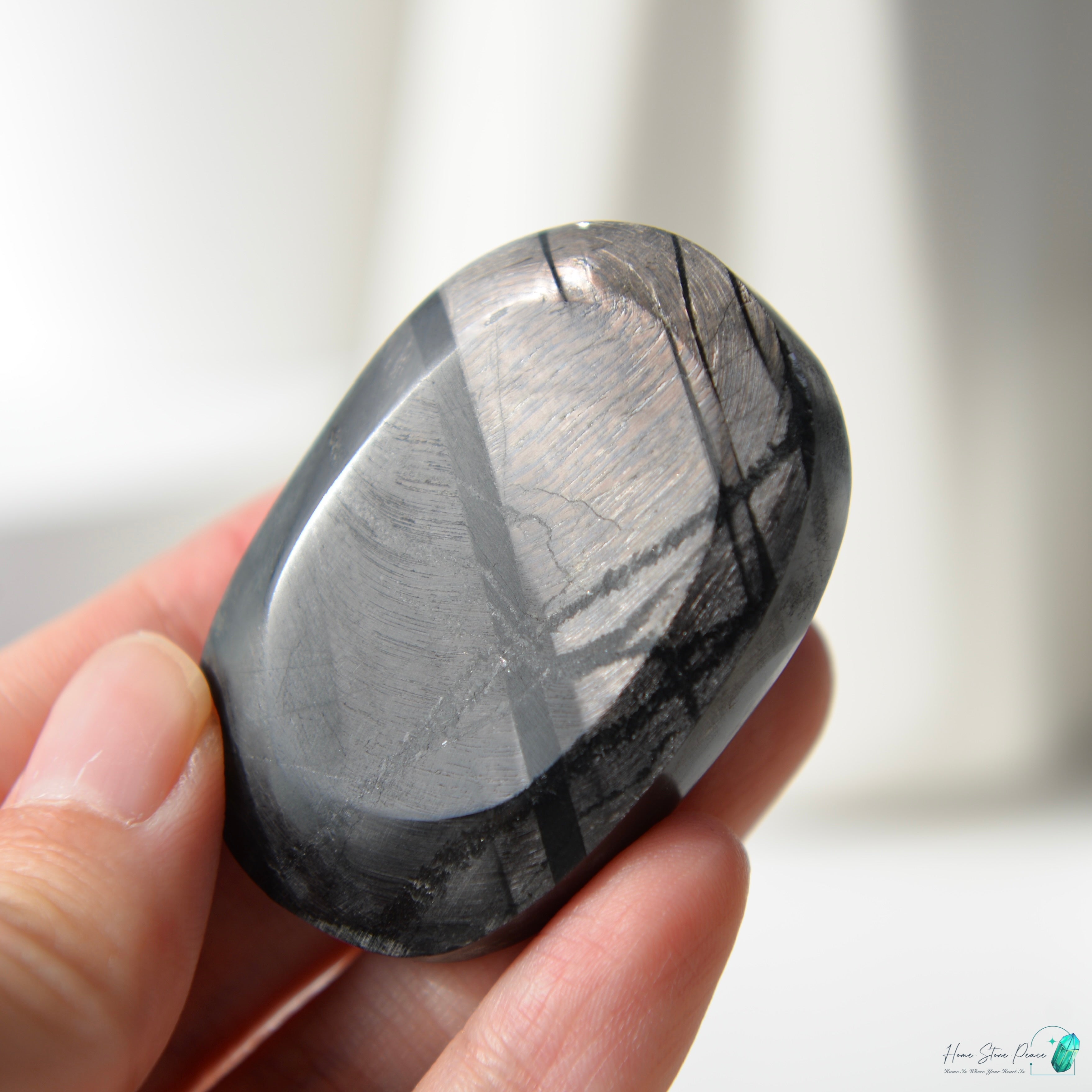蘇輝石(金運石)手握石 Hypersthene Palm Stone