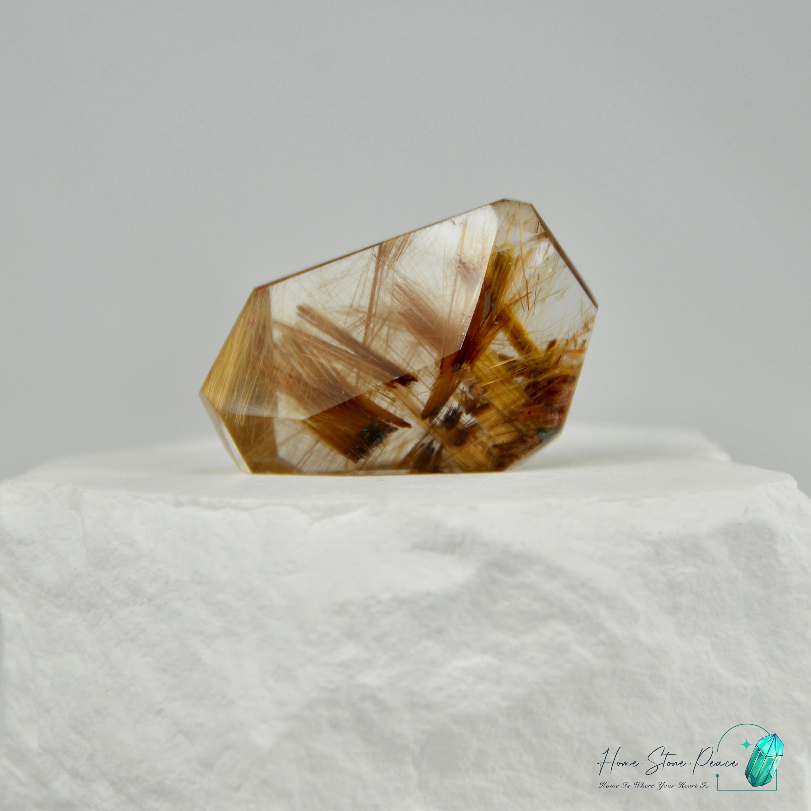 巴西金鈦晶隨形 Brazilian Gold Rutilated Quartz Free Form