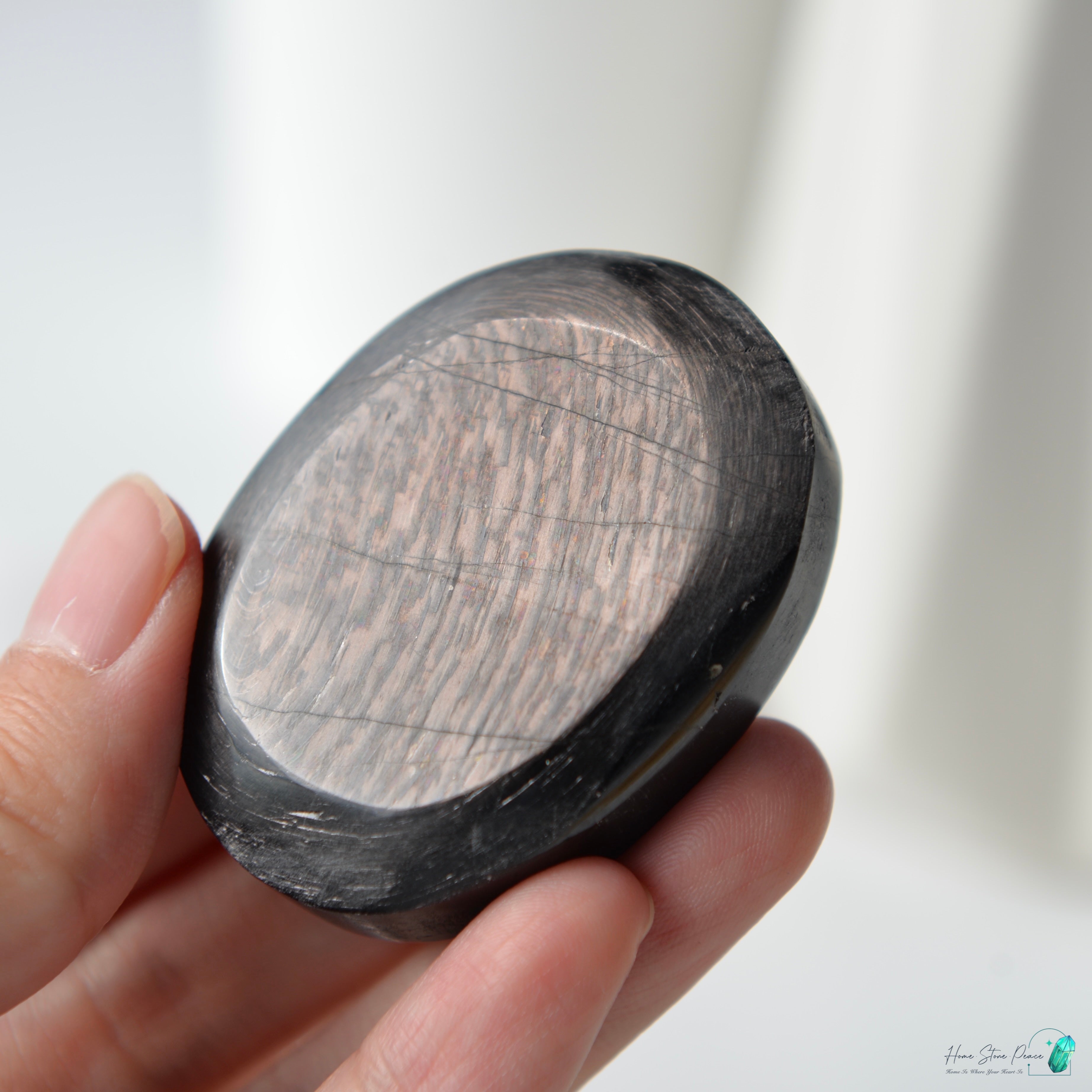 蘇輝石(金運石)手握石 Hypersthene Palm Stone