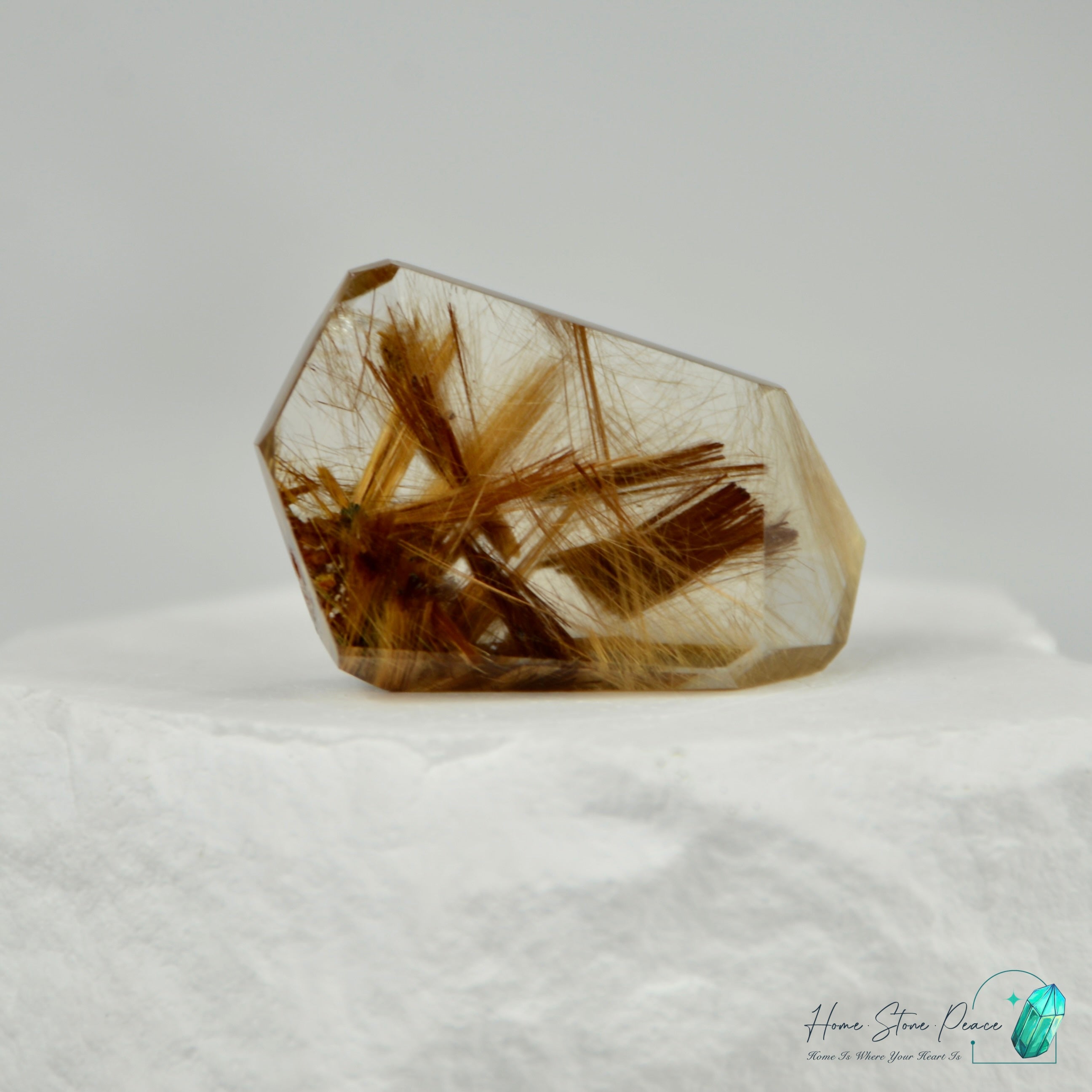 巴西金鈦晶隨形 Brazilian Gold Rutilated Quartz Free Form
