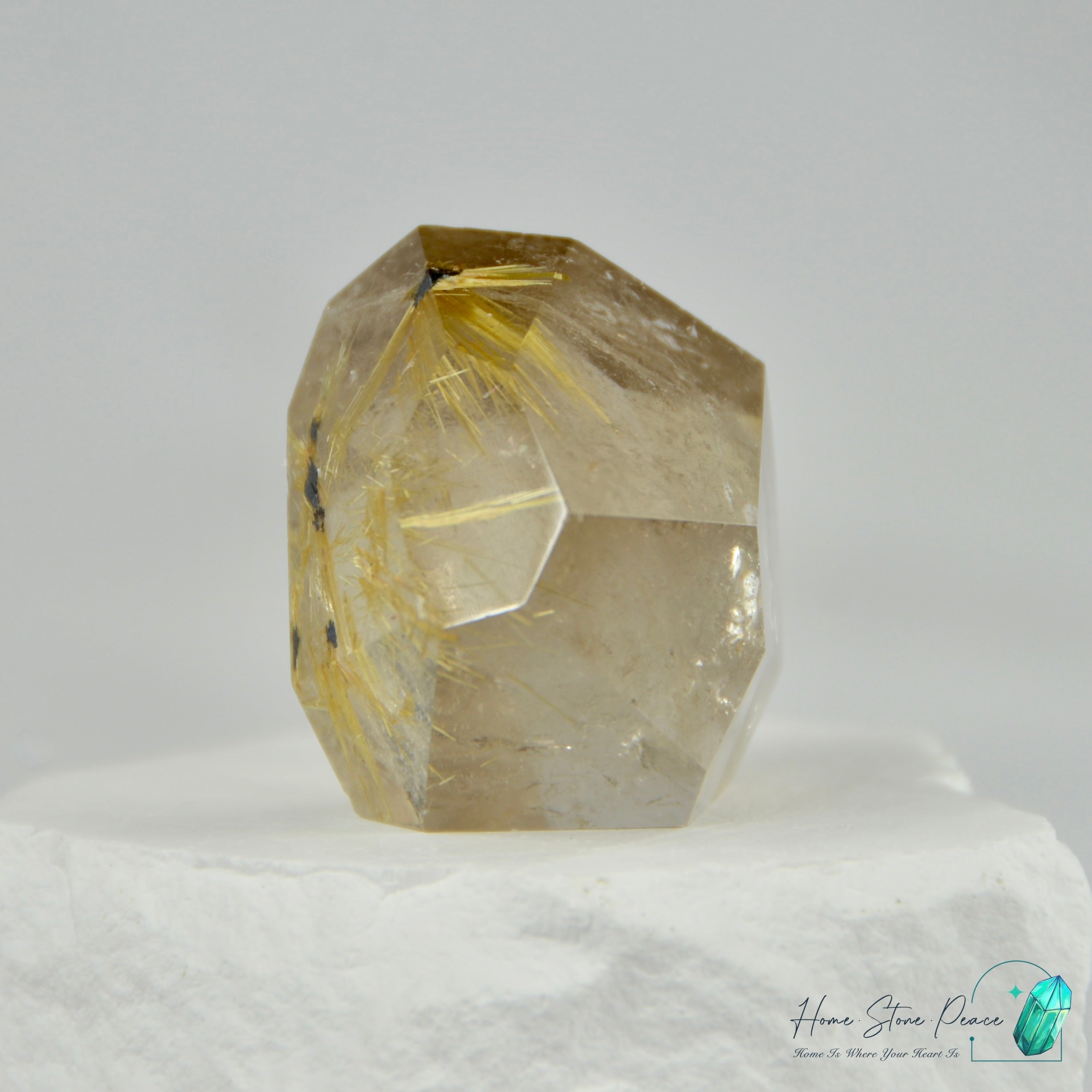巴西金鈦晶隨形 Brazilian Gold Rutilated Quartz Free Form