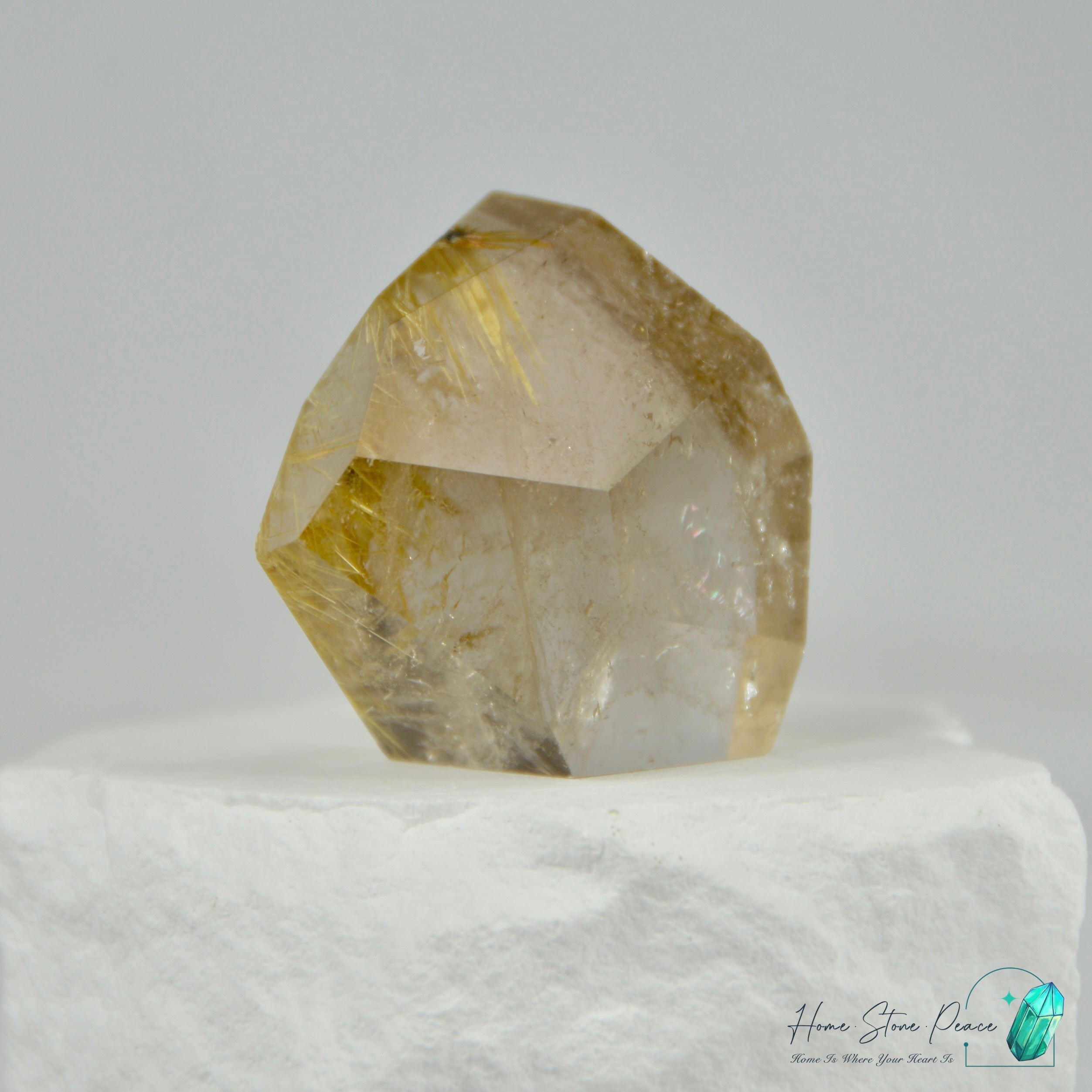 巴西金鈦晶隨形 Brazilian Gold Rutilated Quartz Free Form