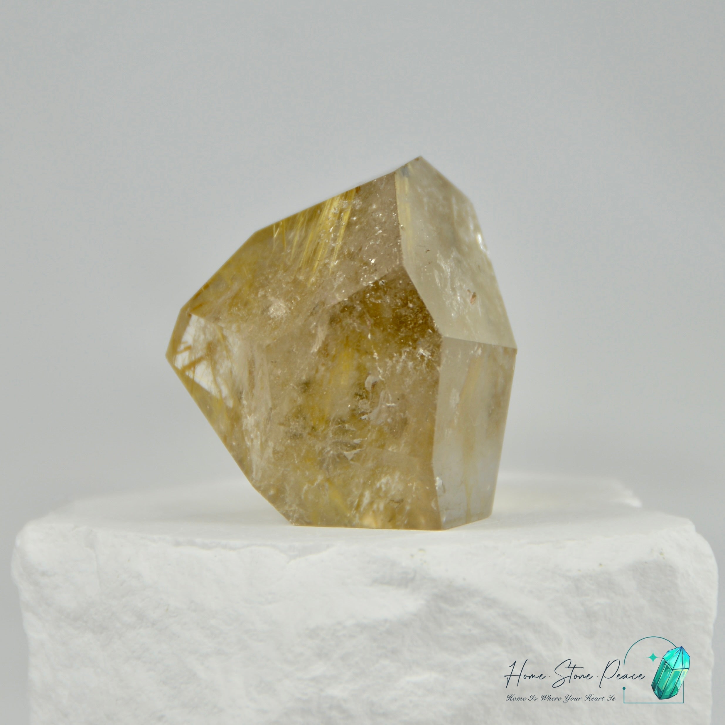 巴西金鈦晶隨形 Brazilian Gold Rutilated Quartz Free Form