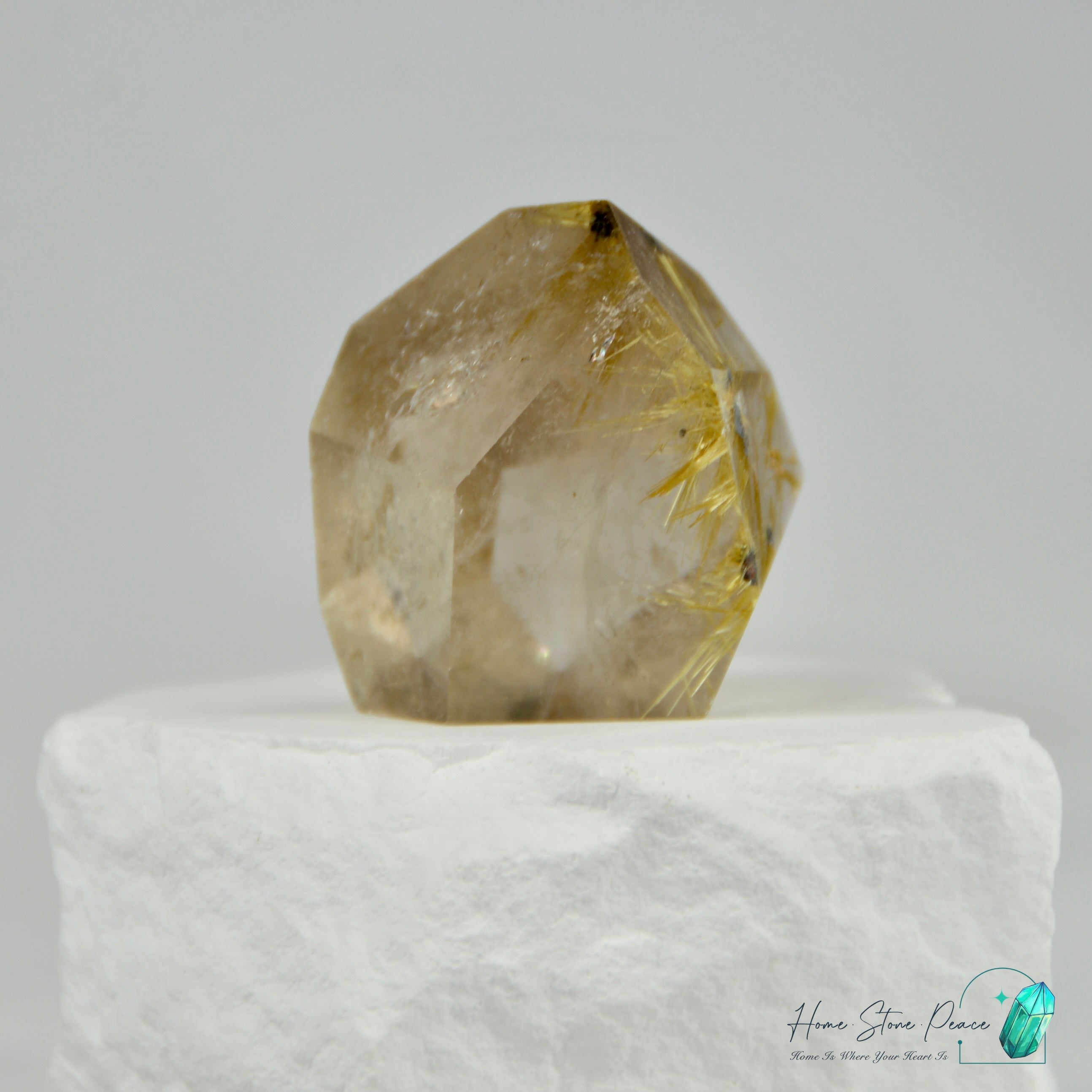 巴西金鈦晶隨形 Brazilian Gold Rutilated Quartz Free Form
