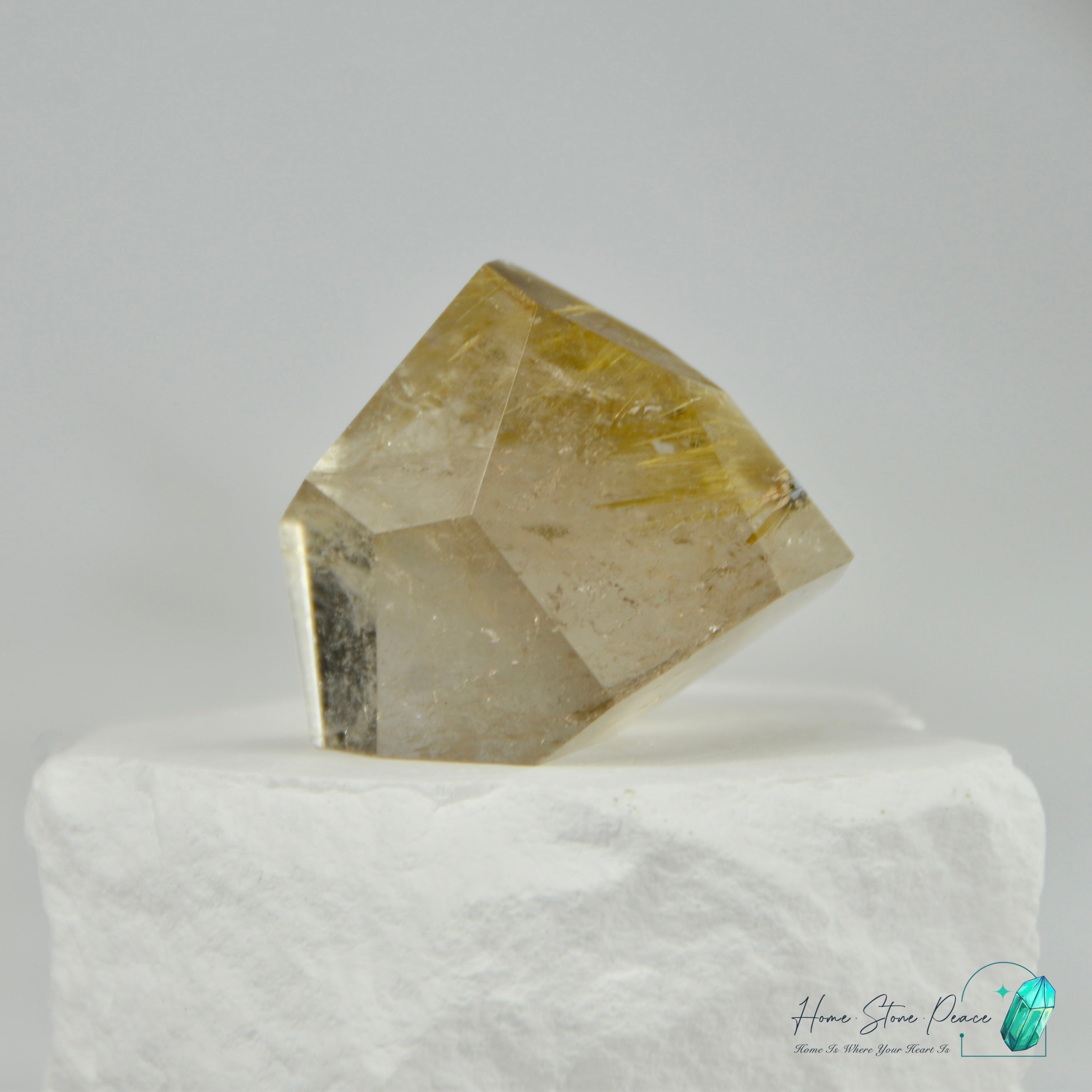 巴西金鈦晶隨形 Brazilian Gold Rutilated Quartz Free Form