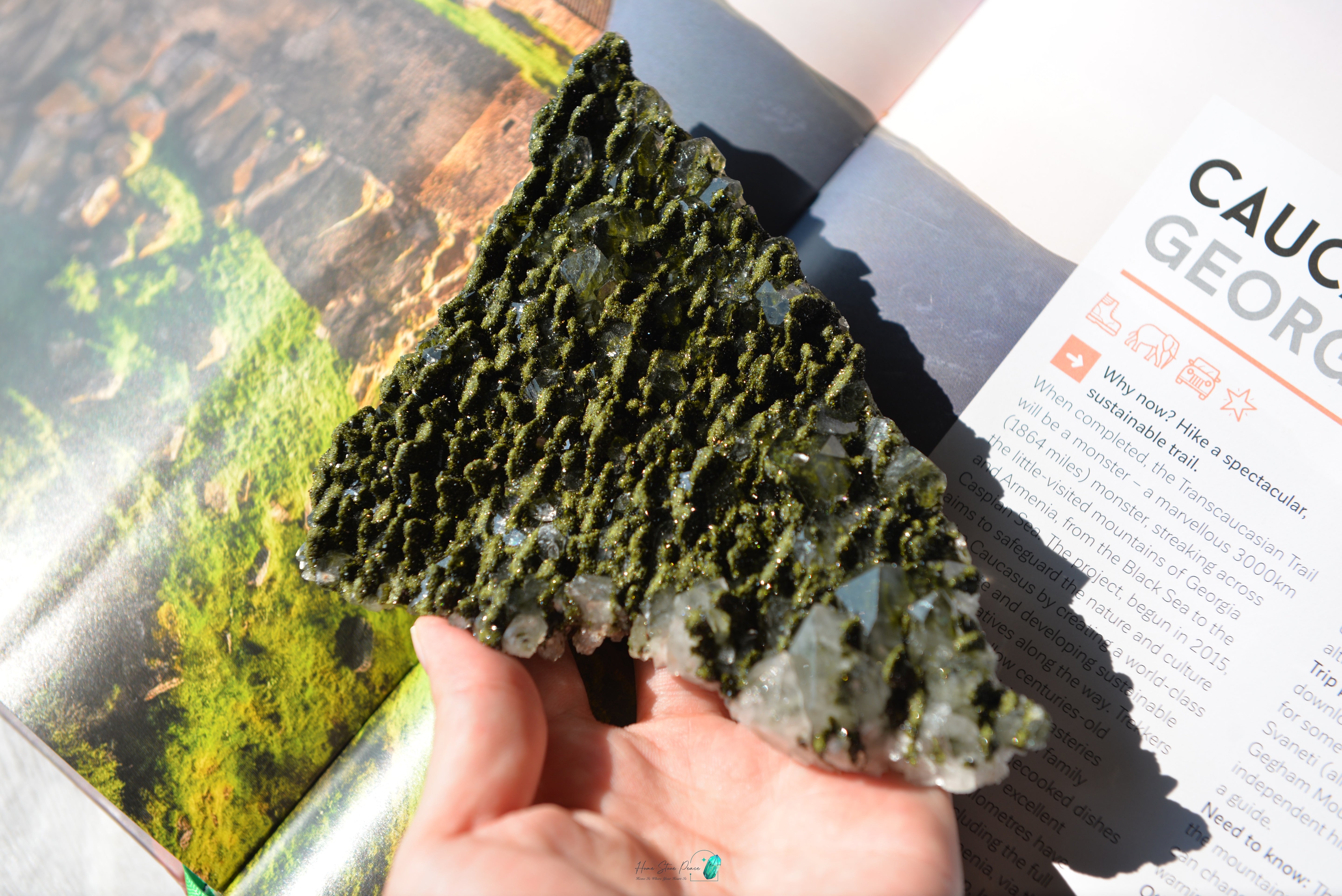 土耳其綠簾石原石 Turkish Forest Epidote