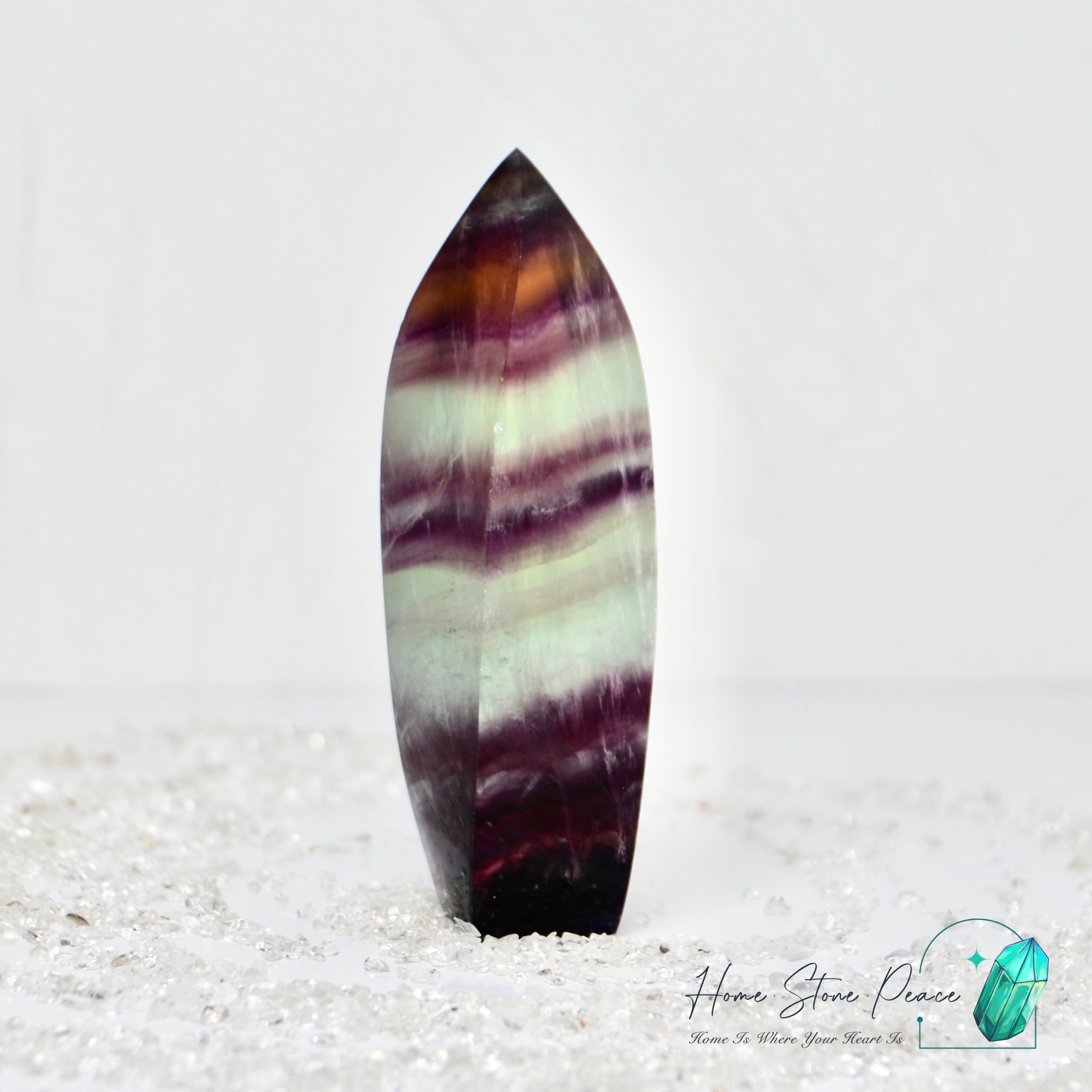 旋轉形螢石柱 Spiral Fluorite Tower