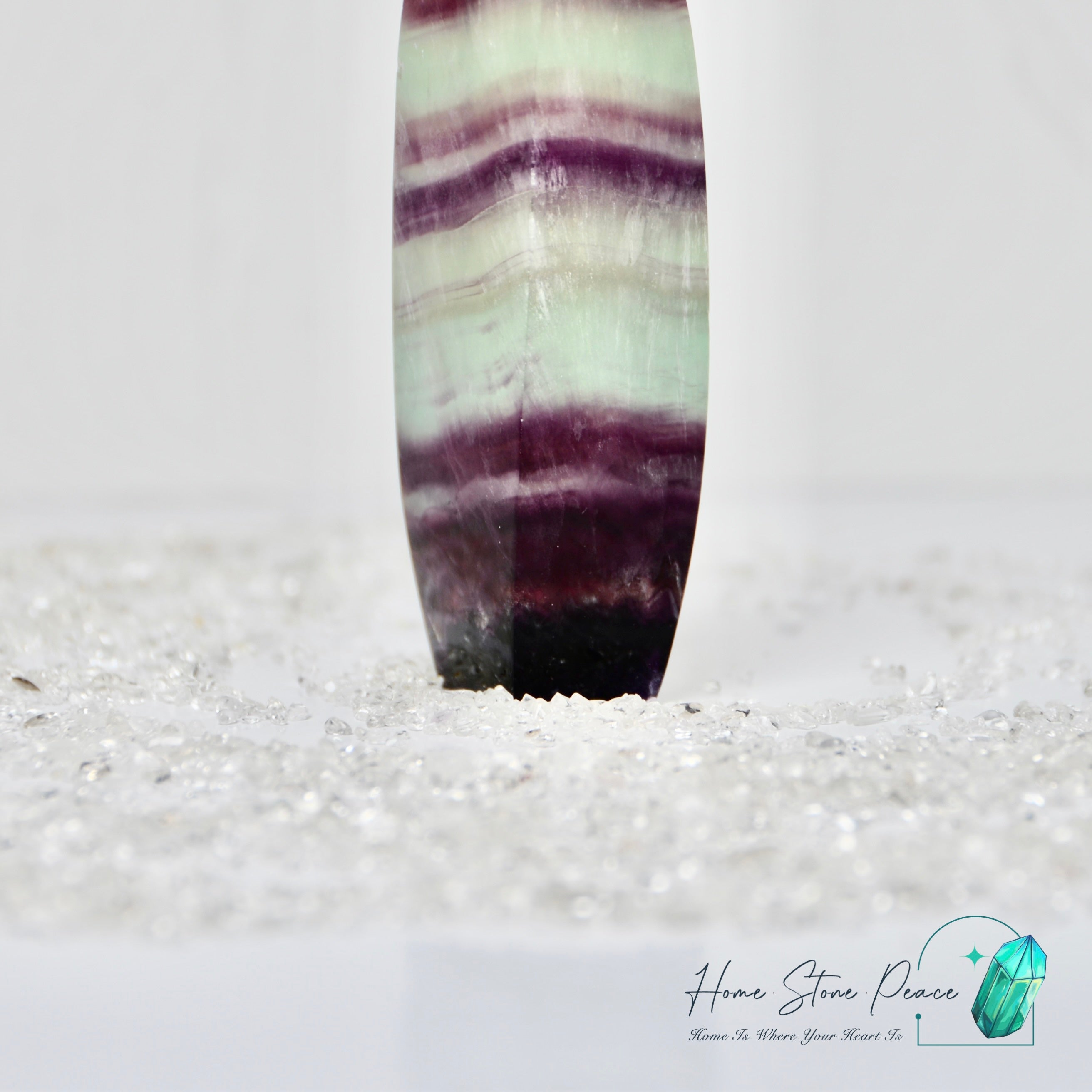旋轉形螢石柱 Spiral Fluorite Tower