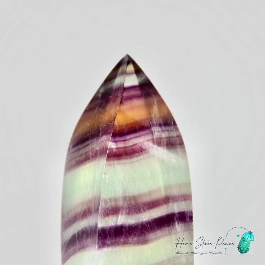 旋轉形螢石柱 Spiral Fluorite Tower