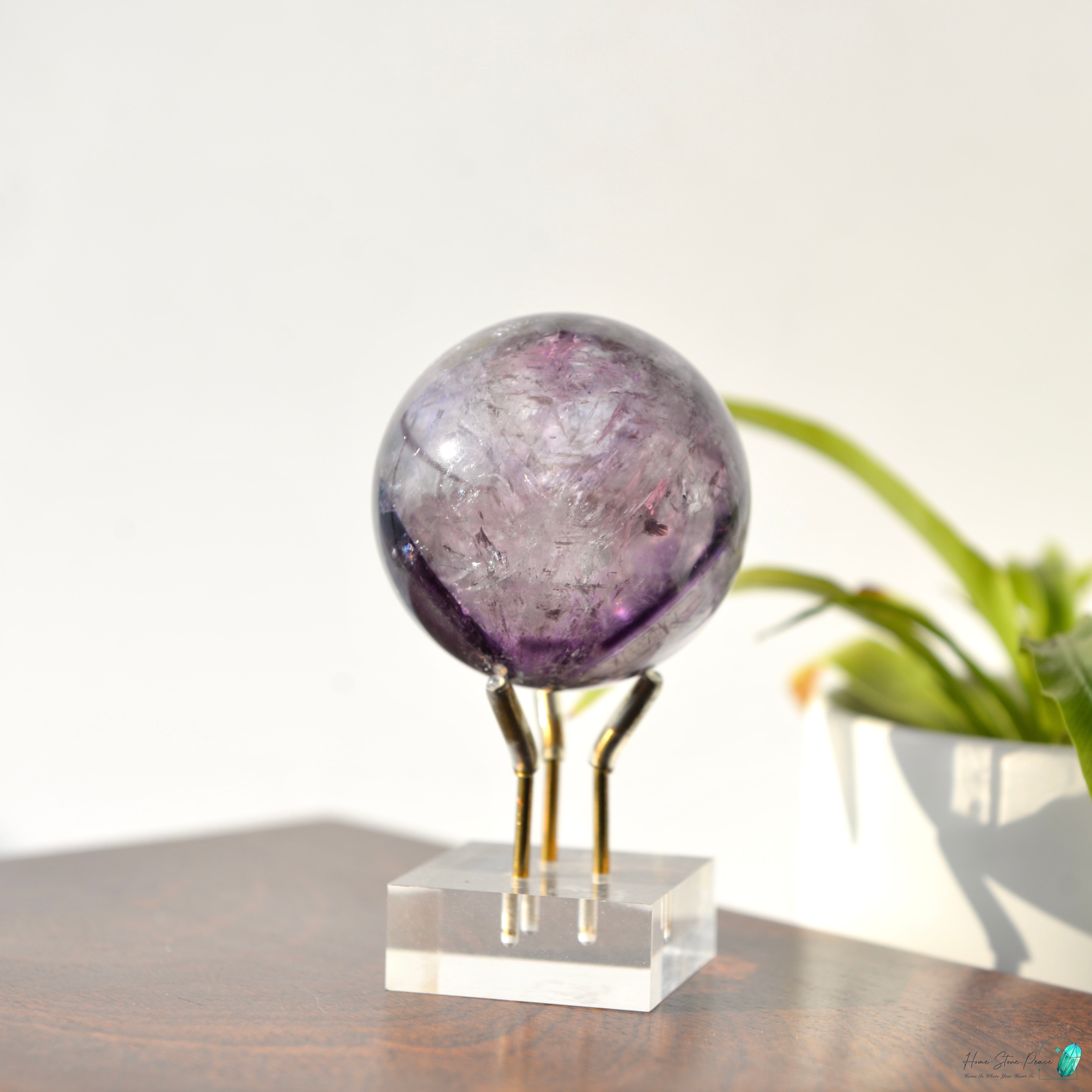 精品幻影紫水晶球 Premium Amethyst Phantom Sphere