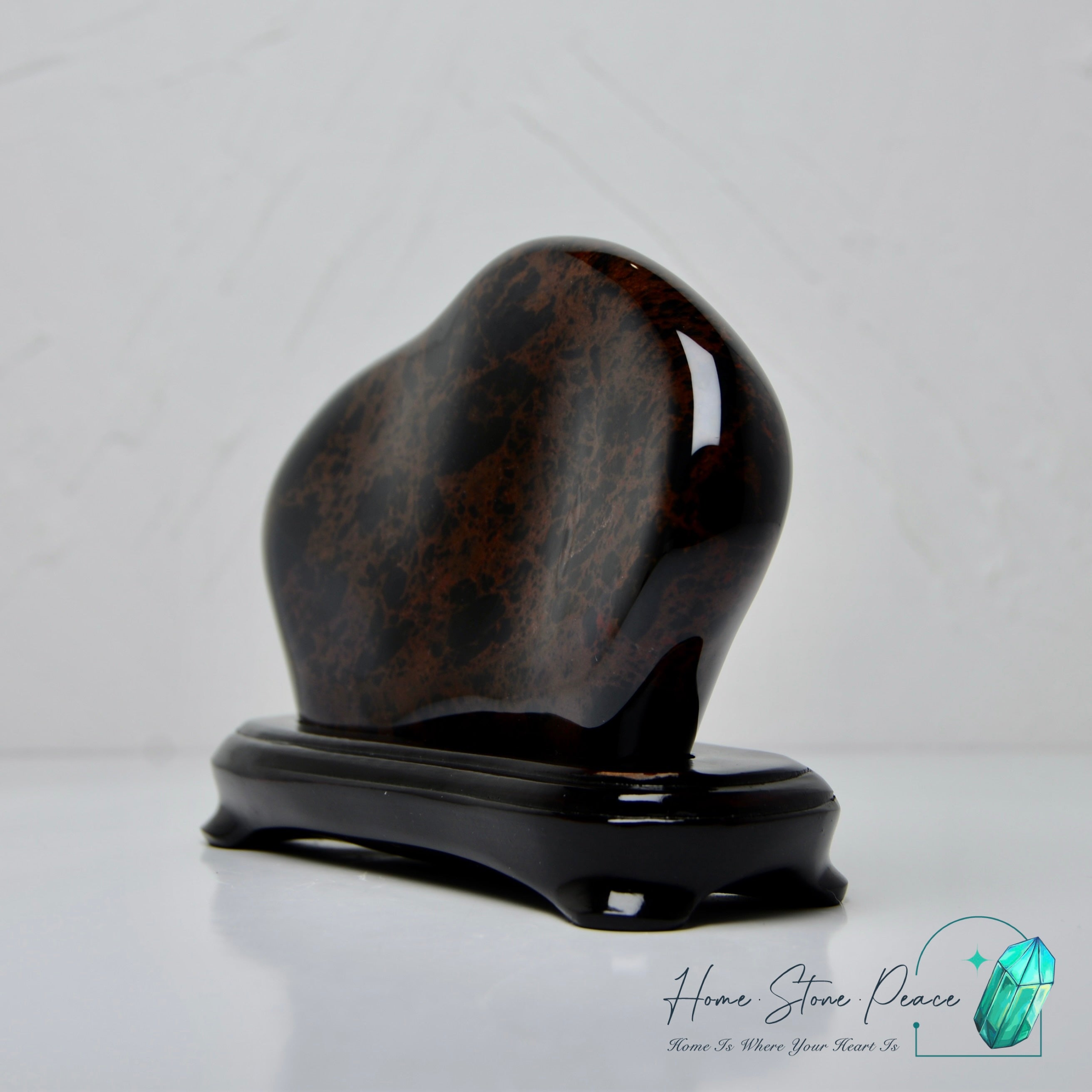 北海道紅十勝石擺設 Hokkaido Mahogany Obsidian