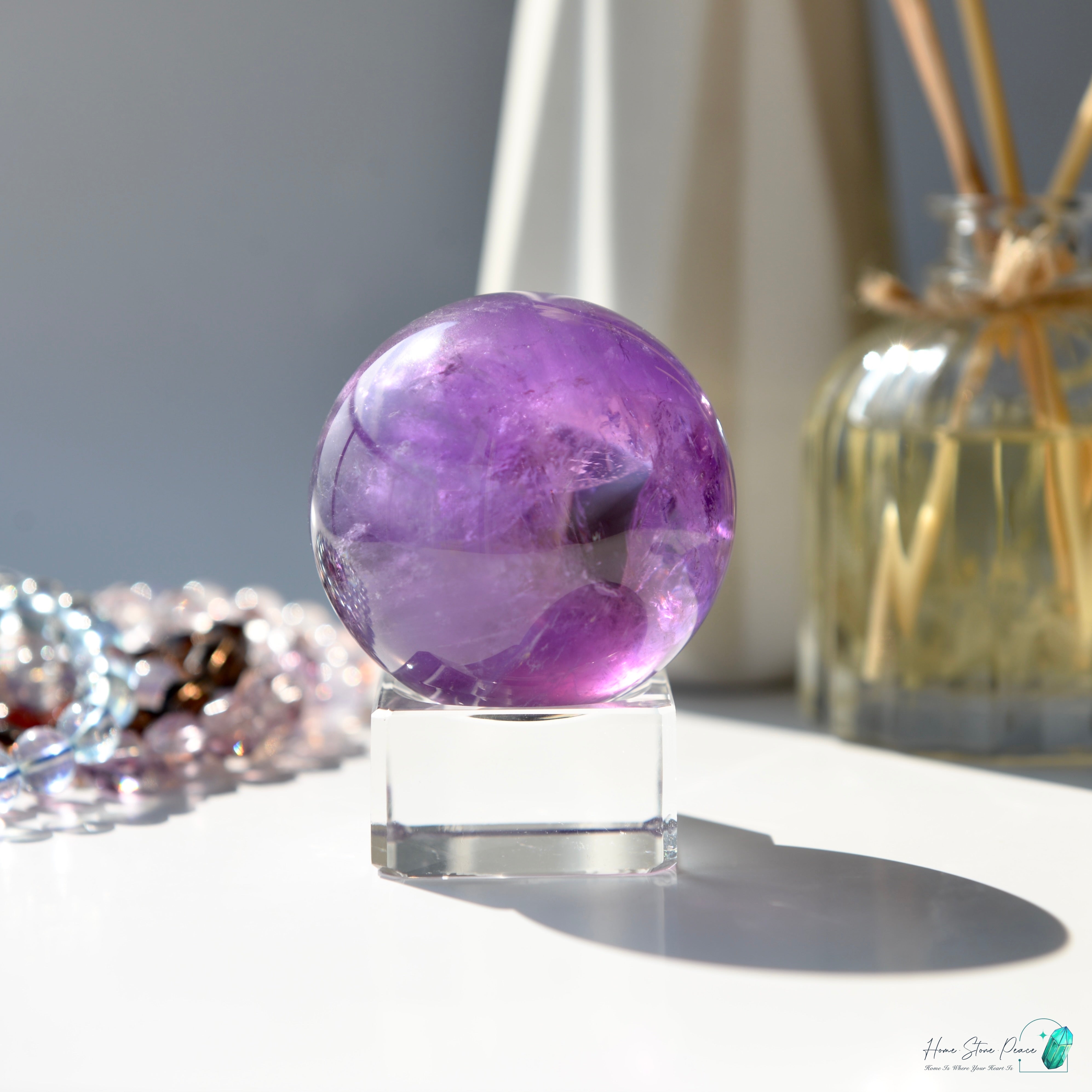 精品紫黃水晶球 Premium Ametrine Sphere