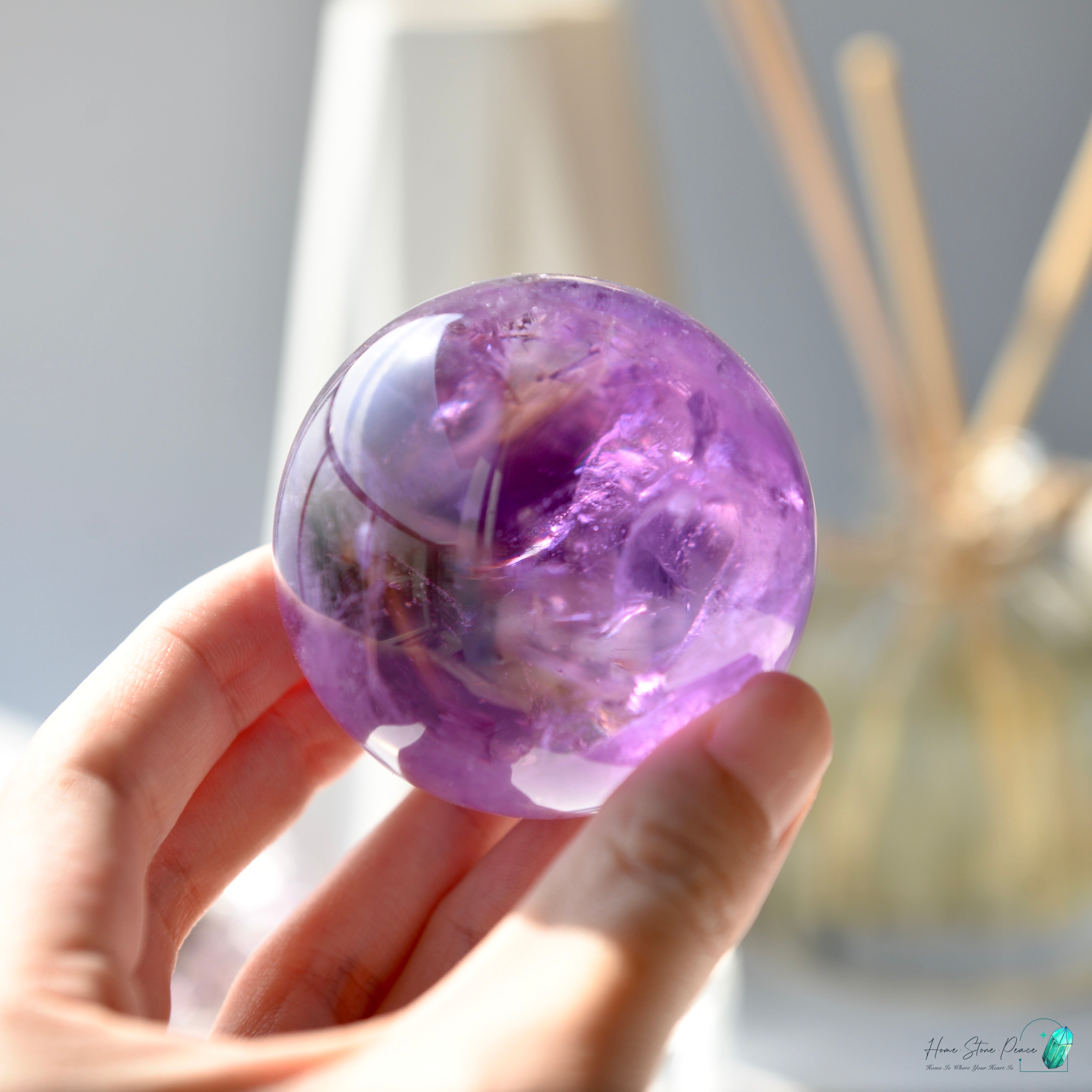 精品紫黃水晶球 Premium Ametrine Sphere