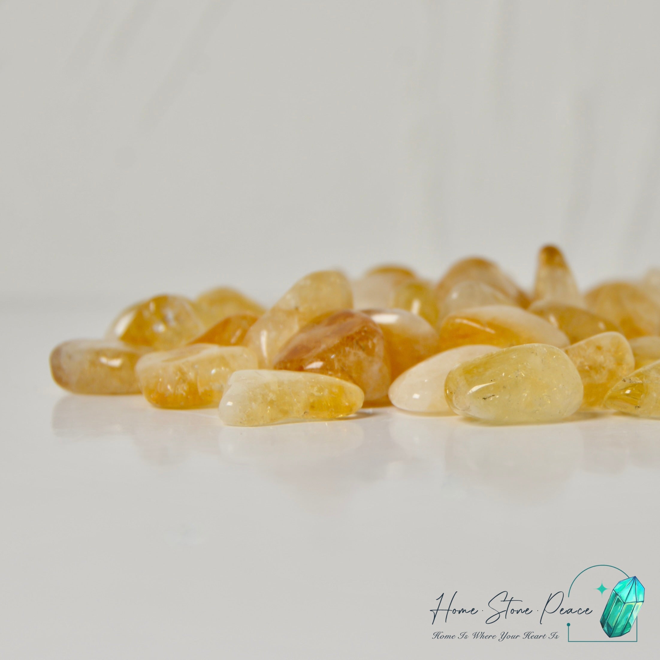 黃水晶小袋 Citrine Tumbles Set