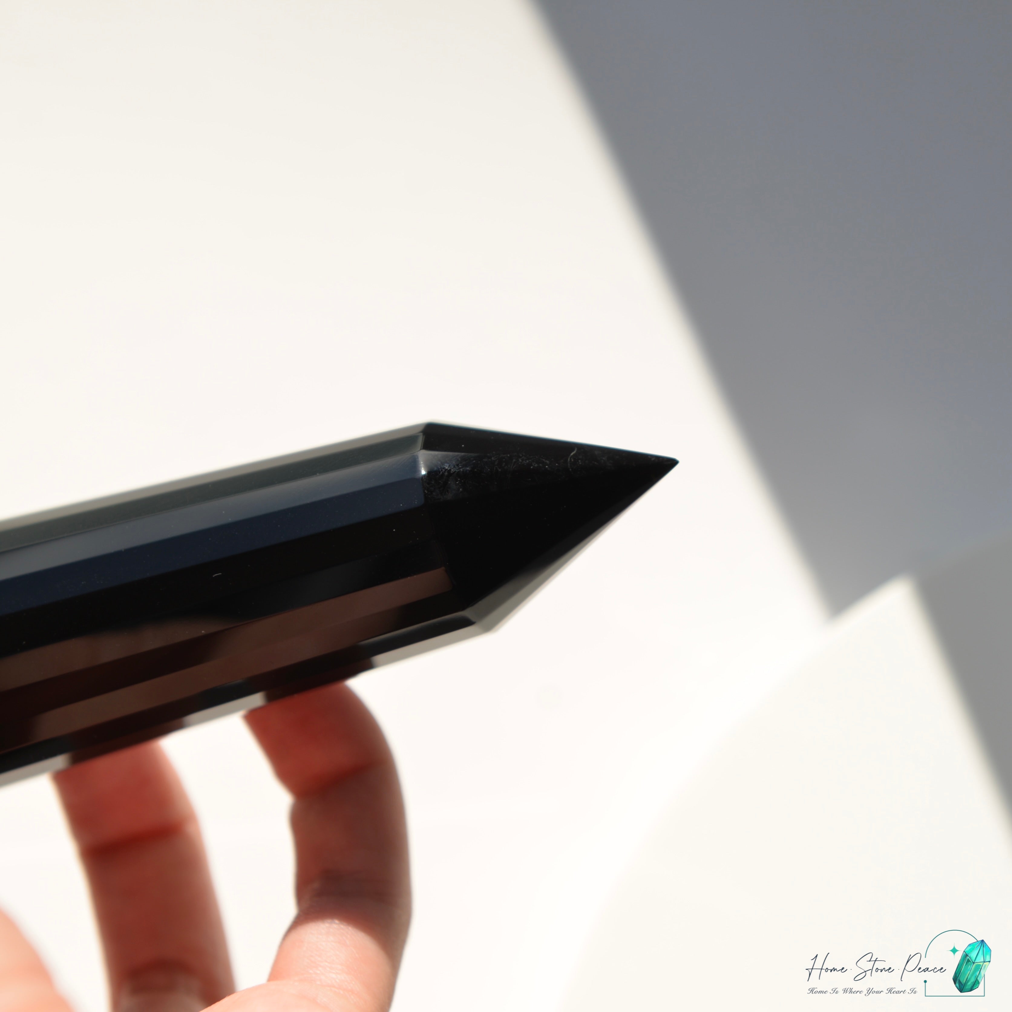 沃格爾黑曜石 (24面)Obsidian Vogel Cut (24 sides)