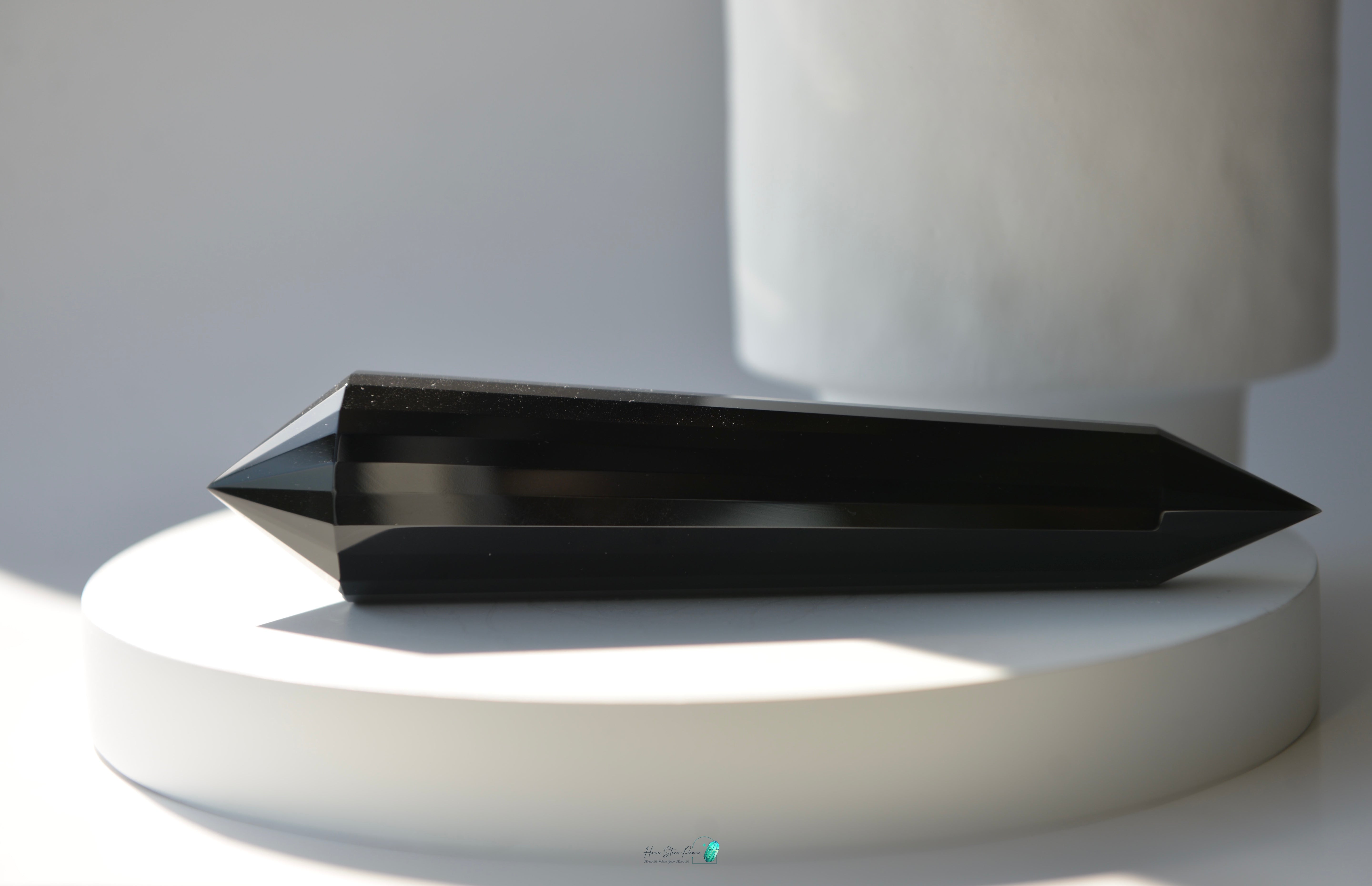 沃格爾黑曜石 (24面)Obsidian Vogel Cut (24 sides)