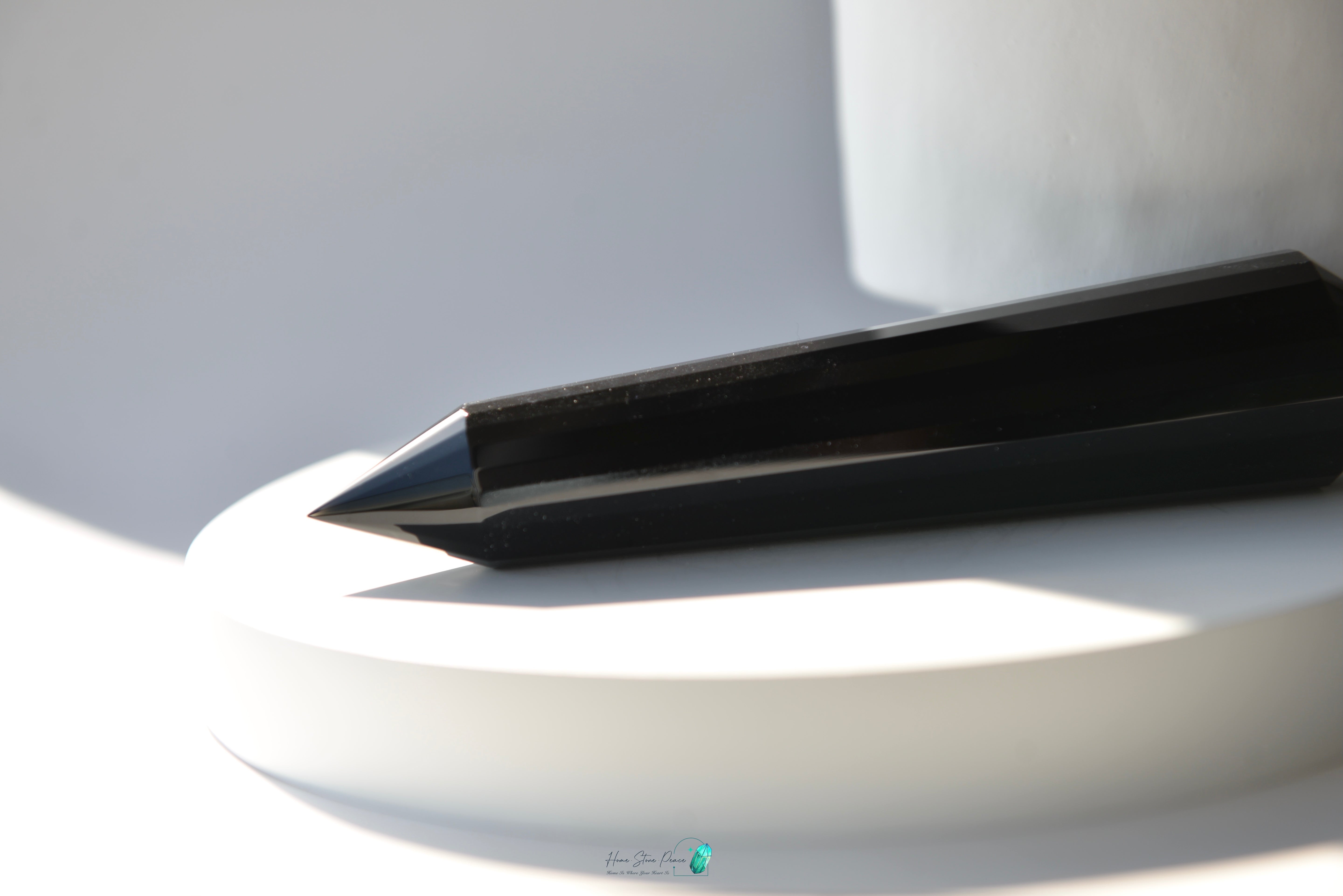 沃格爾黑曜石 (24面)Obsidian Vogel Cut (24 sides)