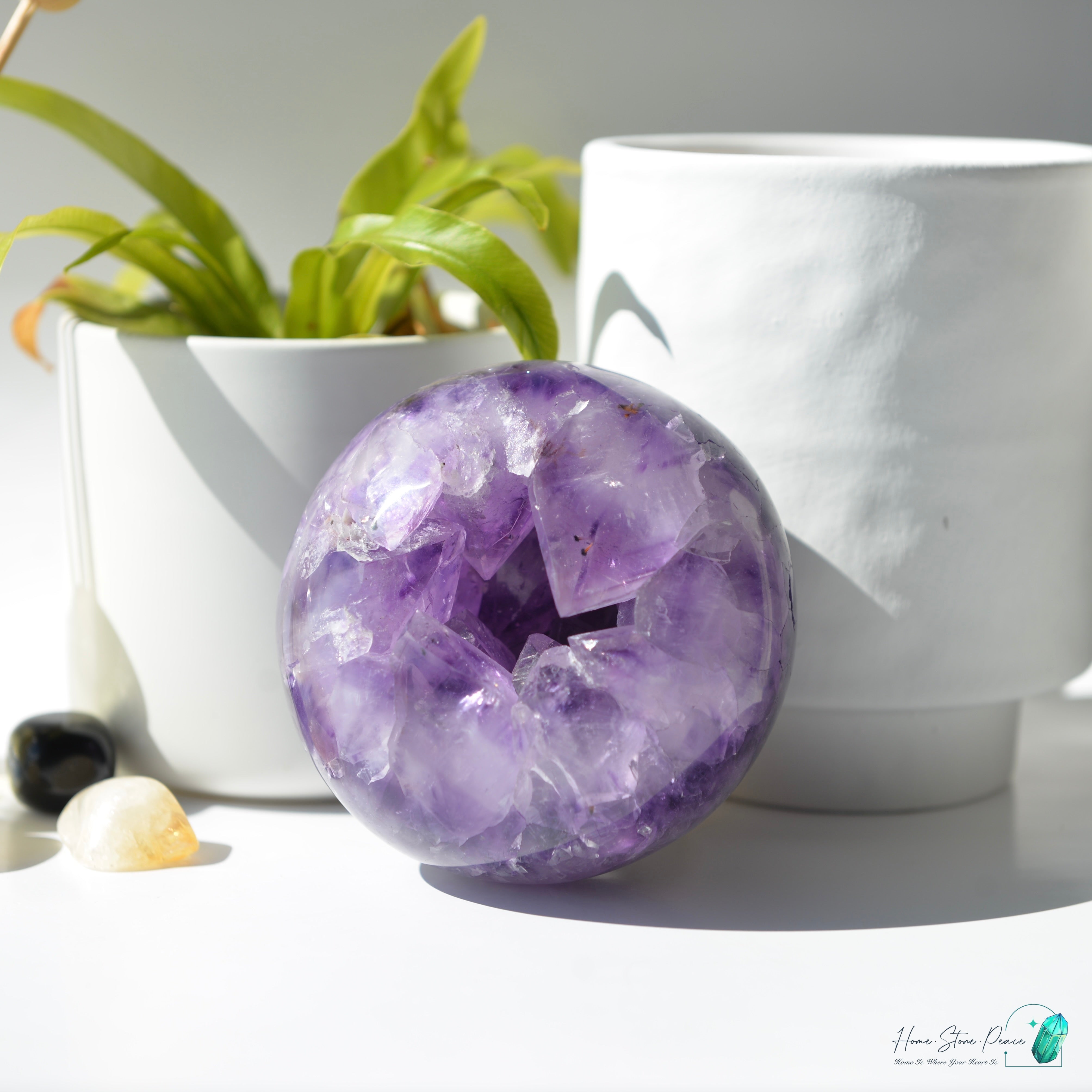 紫水晶簇球 Amethyst Cluster Sphere