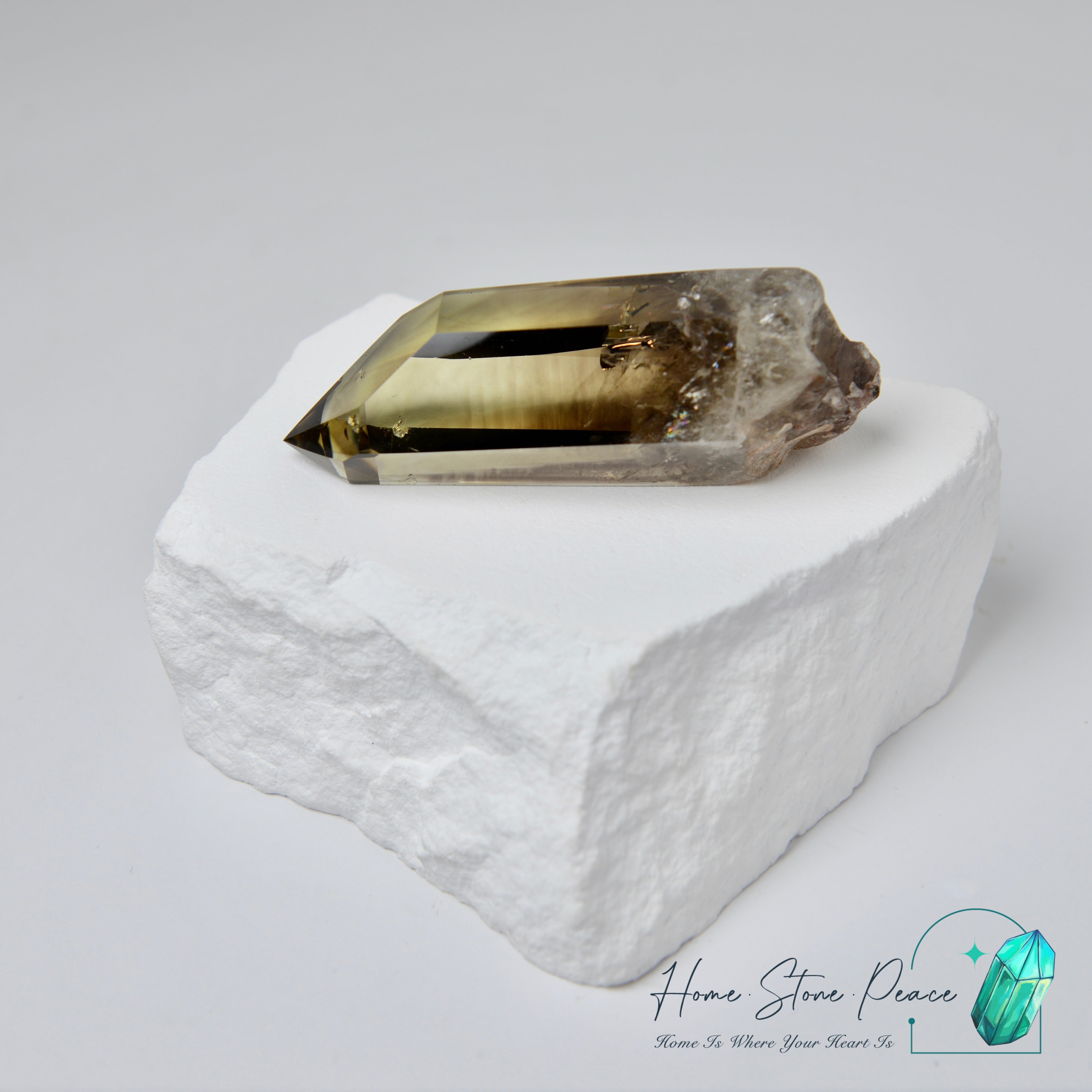 茶黃晶簇 Smoky Citrine Quartz