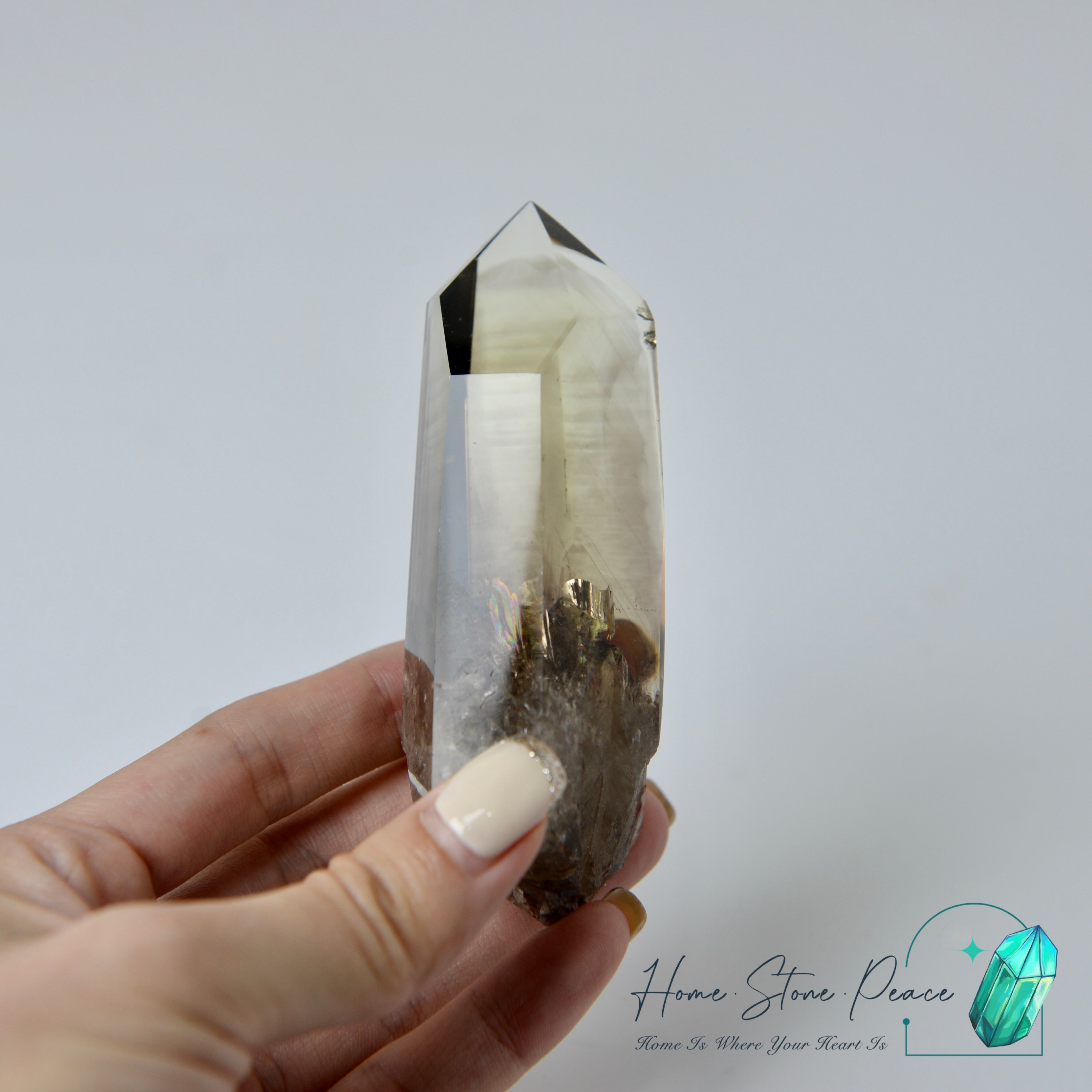 茶黃晶簇 Smoky Citrine Quartz