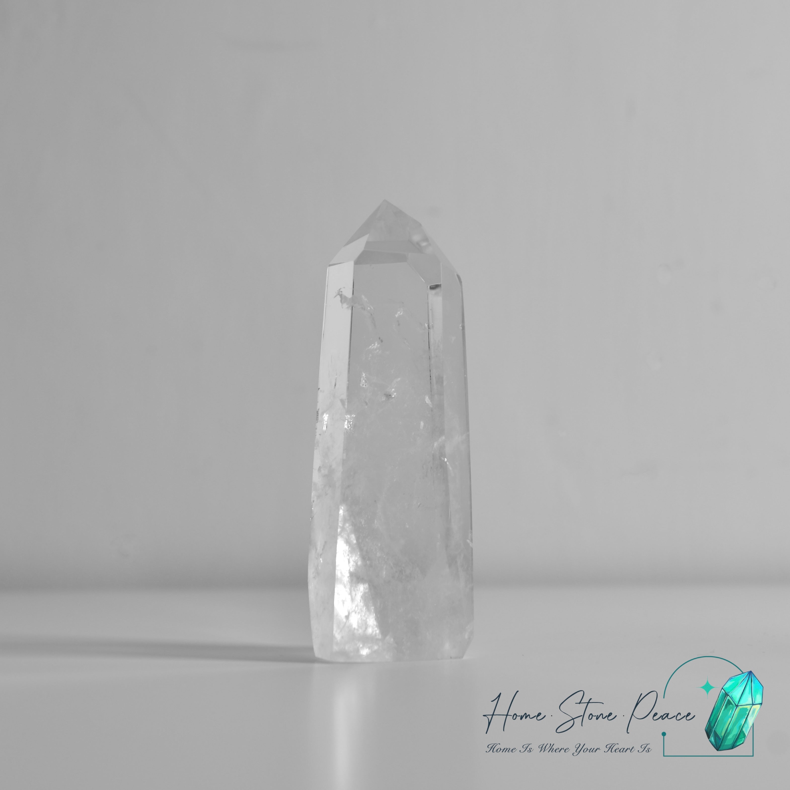 白水晶柱 Clear Quartz Tower