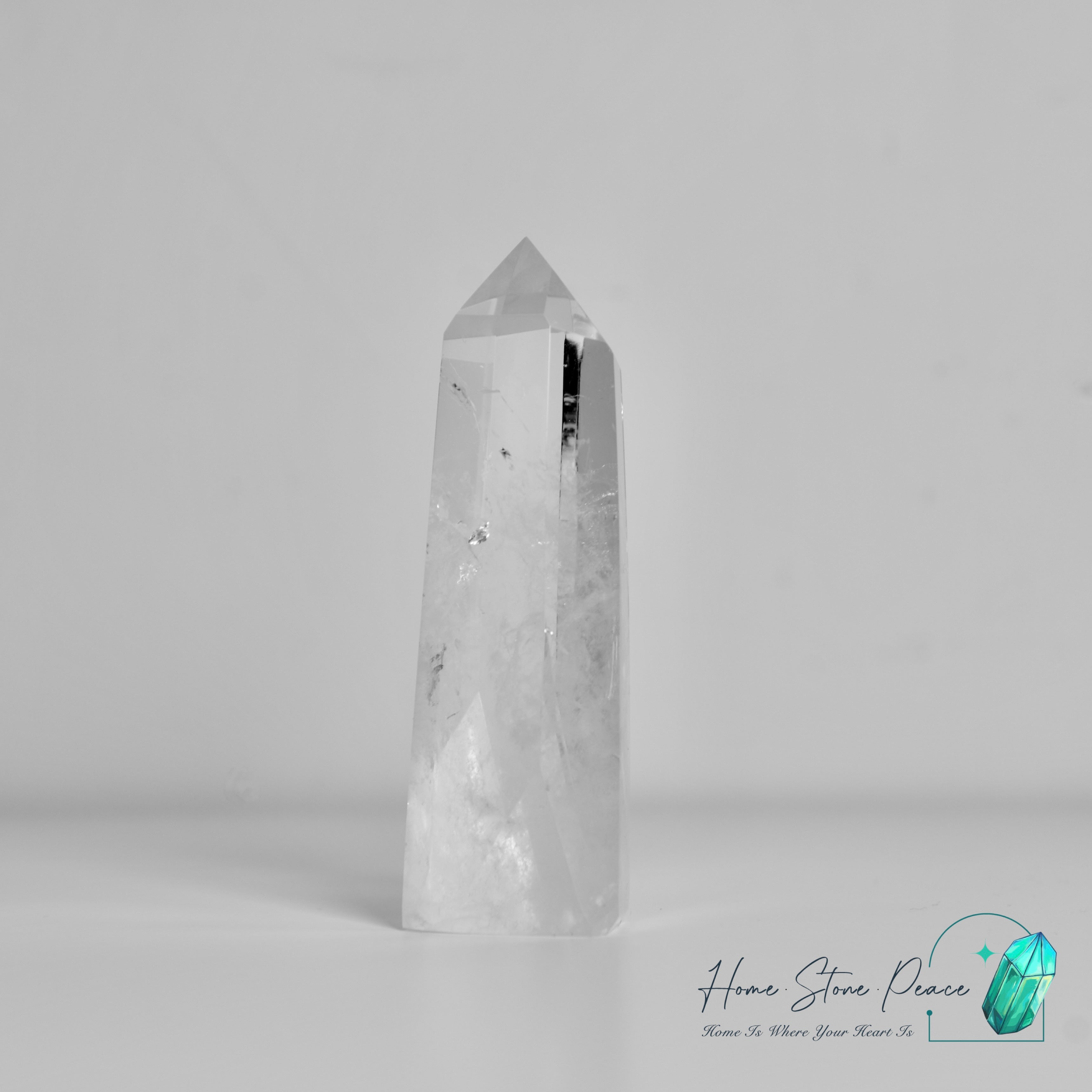 白水晶柱 Clear Quartz Tower