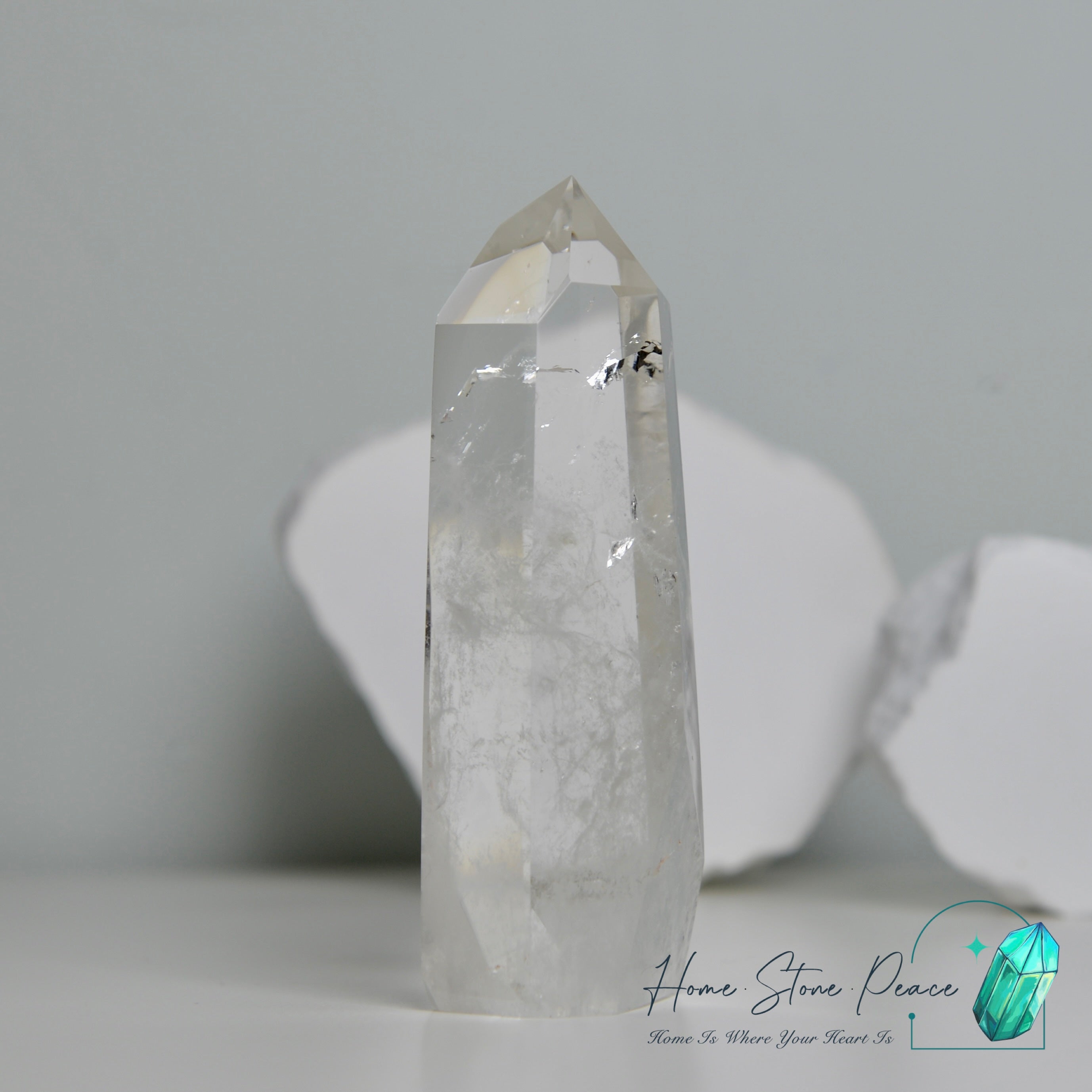 白水晶柱 Clear Quartz Tower