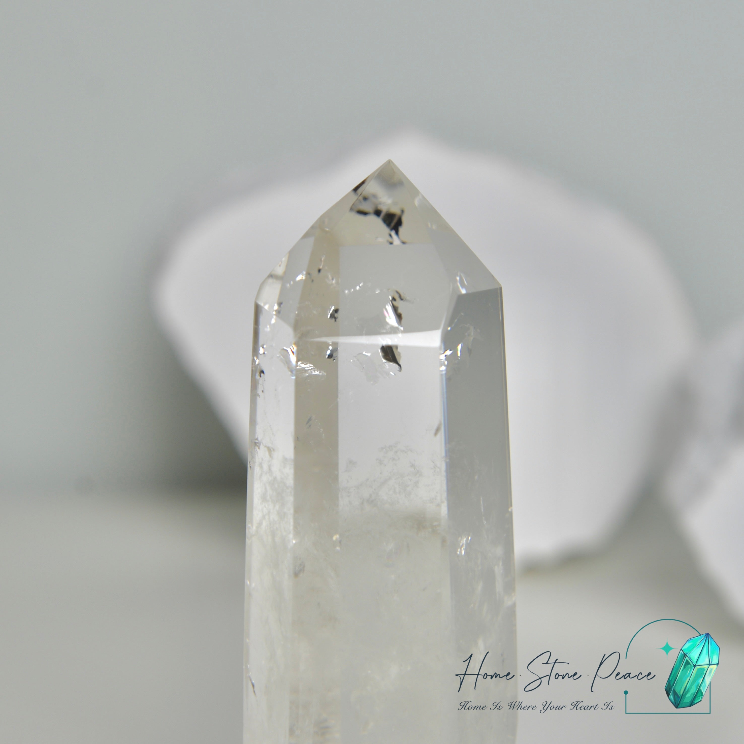 白水晶柱 Clear Quartz Tower