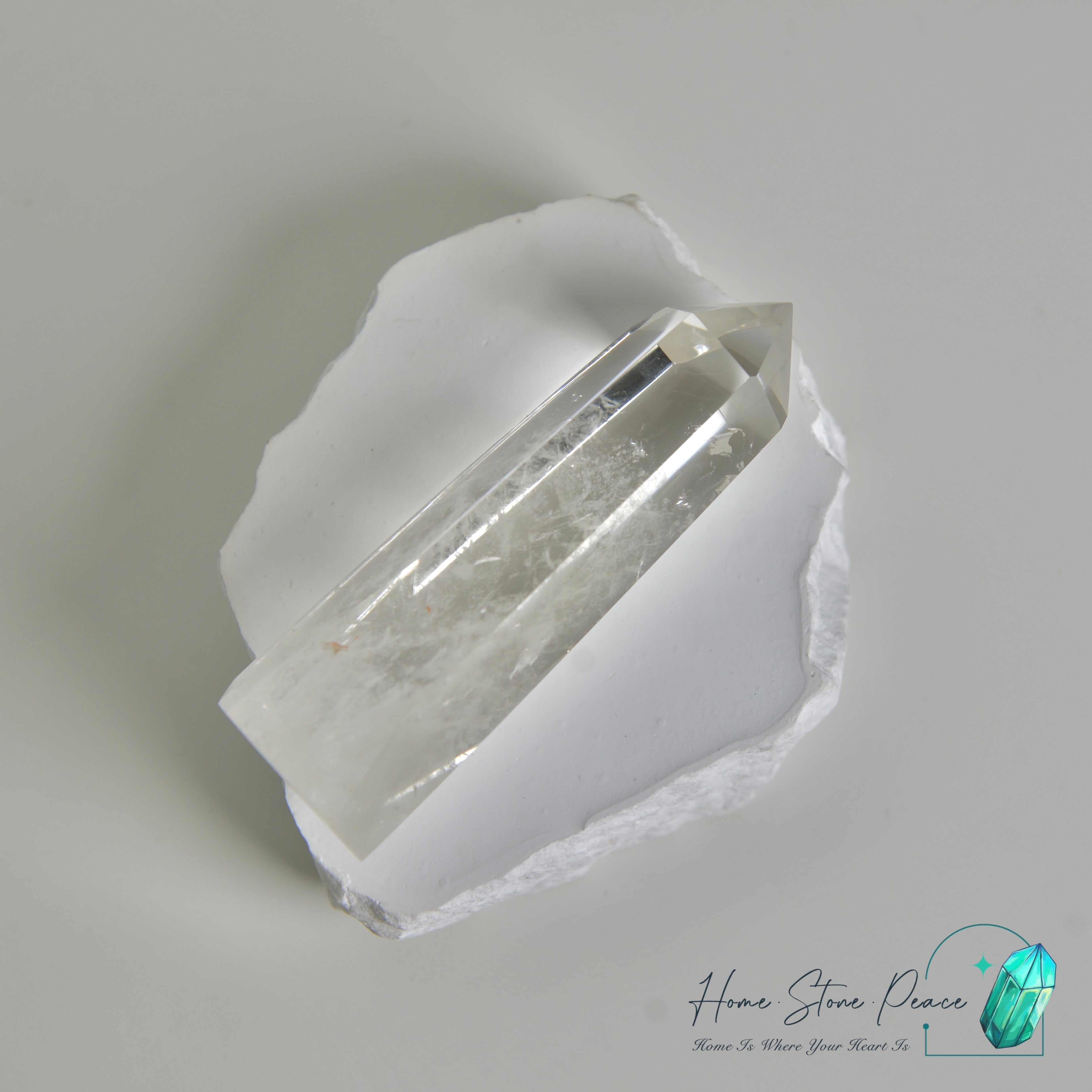 白水晶柱 Clear Quartz Tower