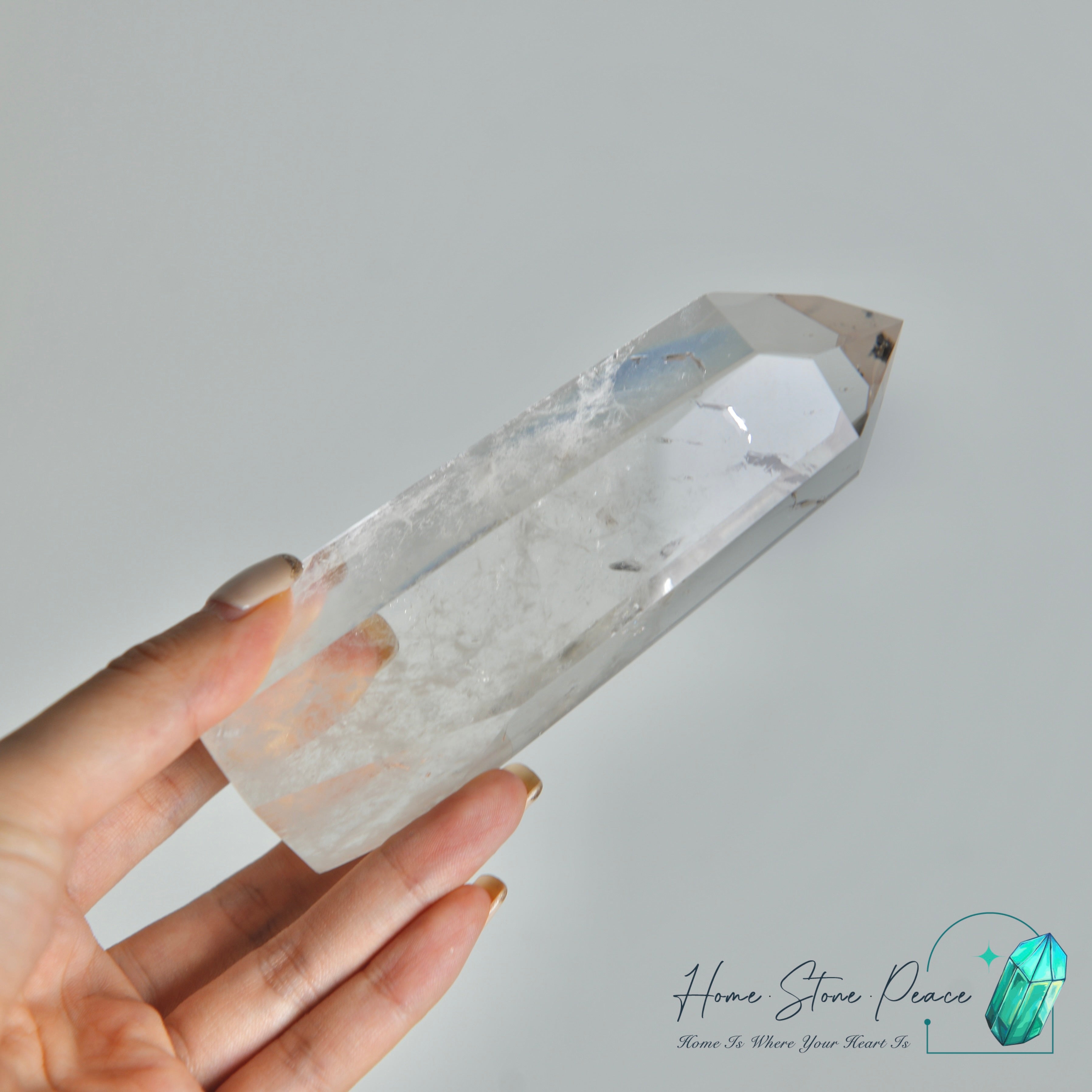 白水晶柱 Clear Quartz Tower