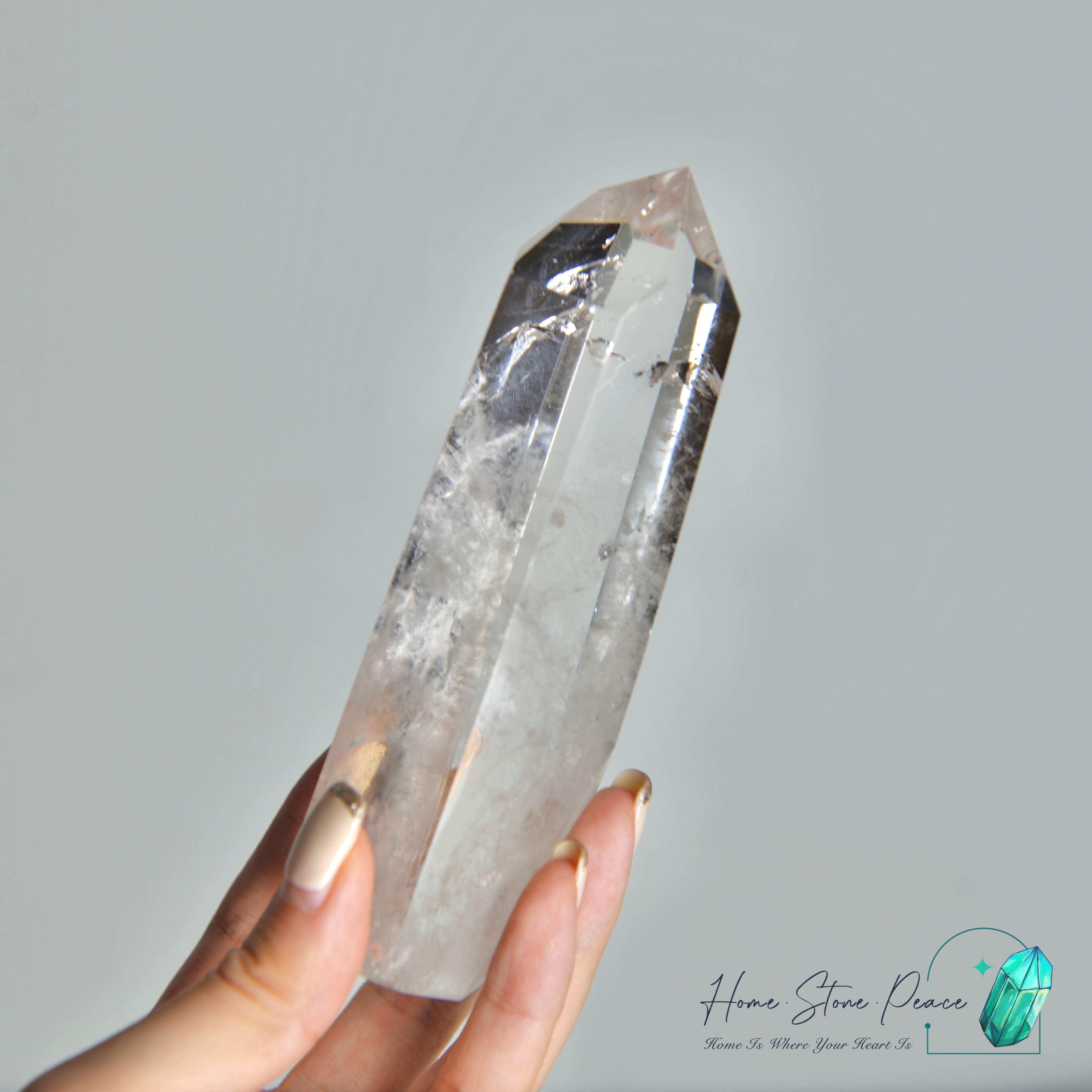 白水晶柱 Clear Quartz Tower