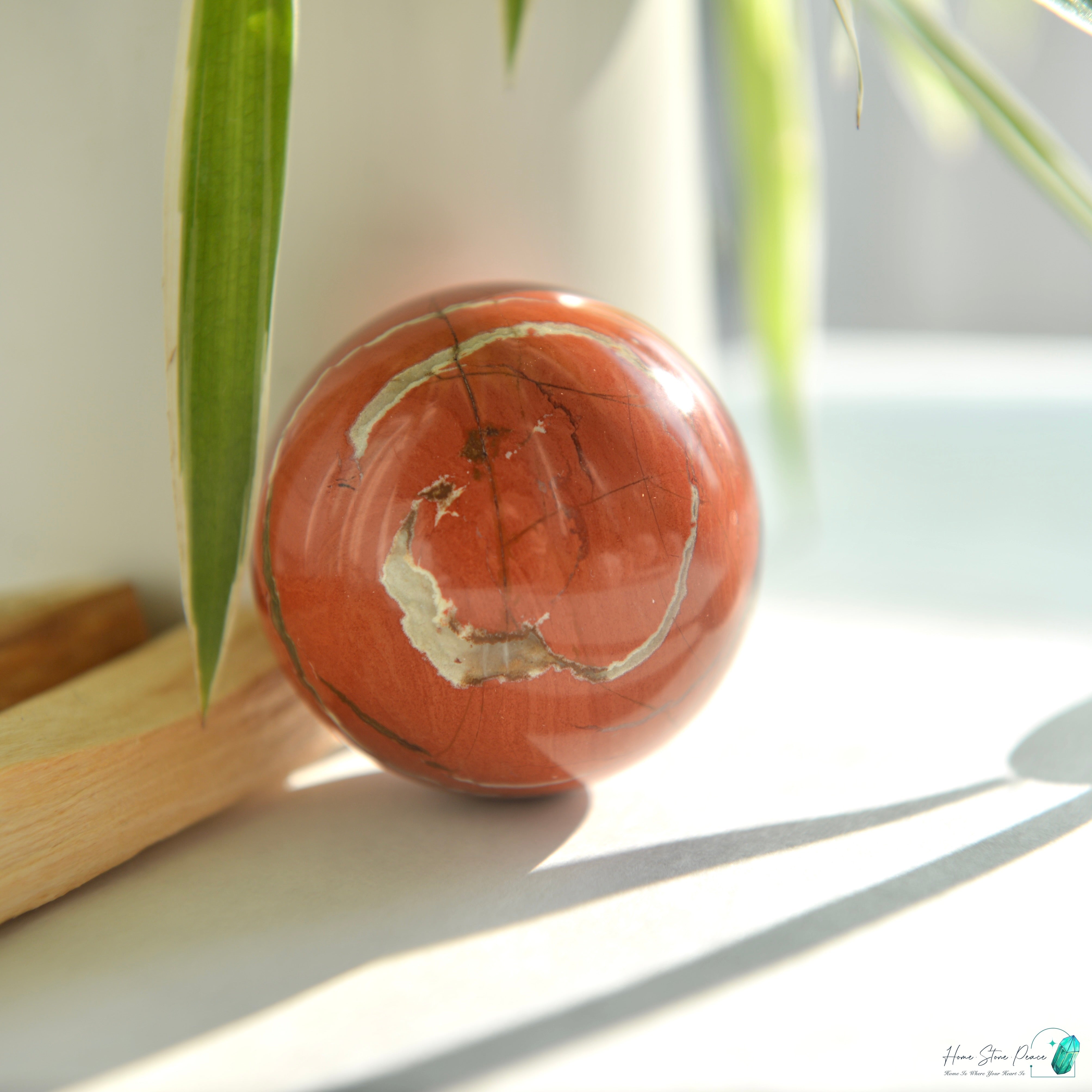 紅碧玉球 Red Jasper Sphere