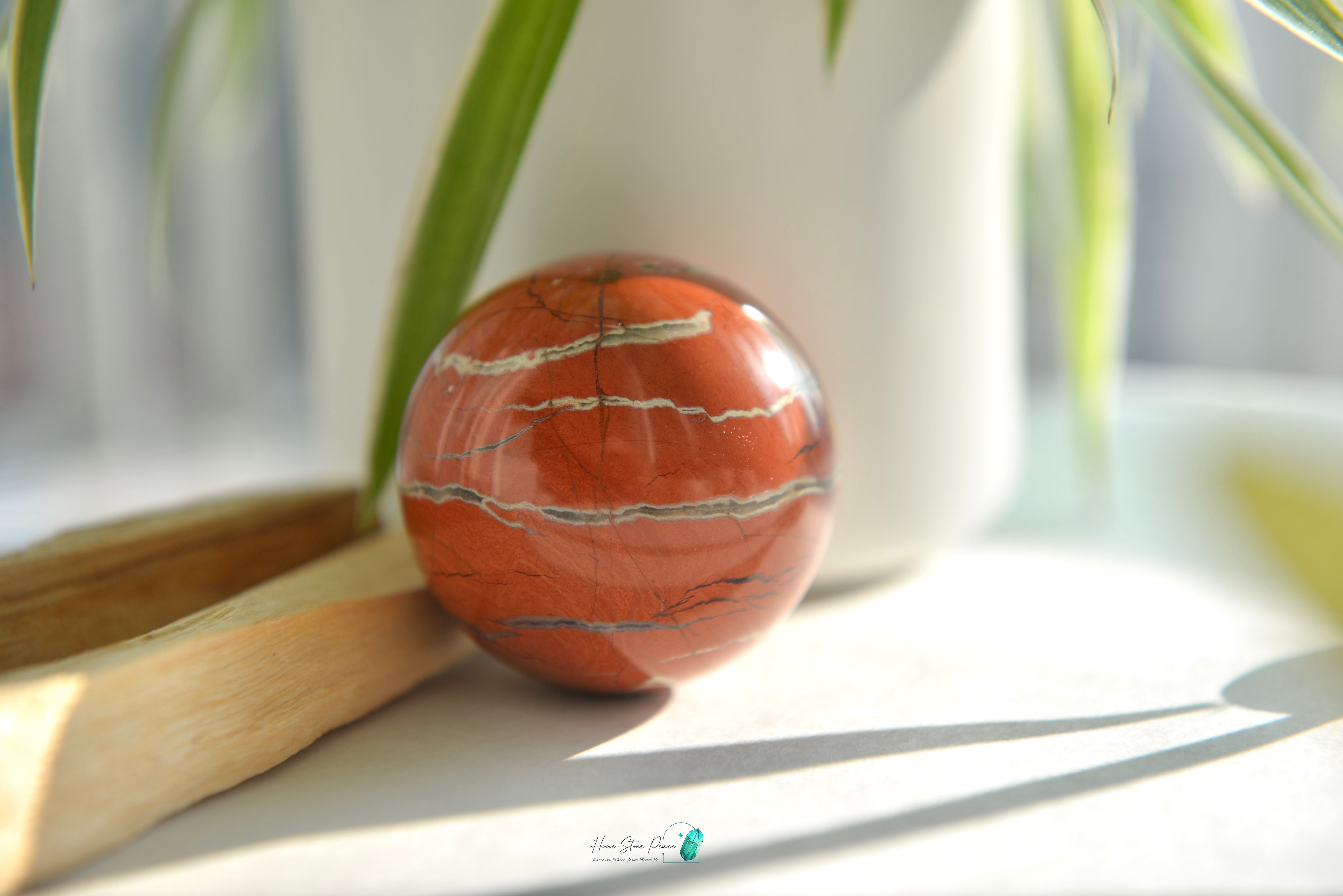 紅碧玉球 Red Jasper Sphere