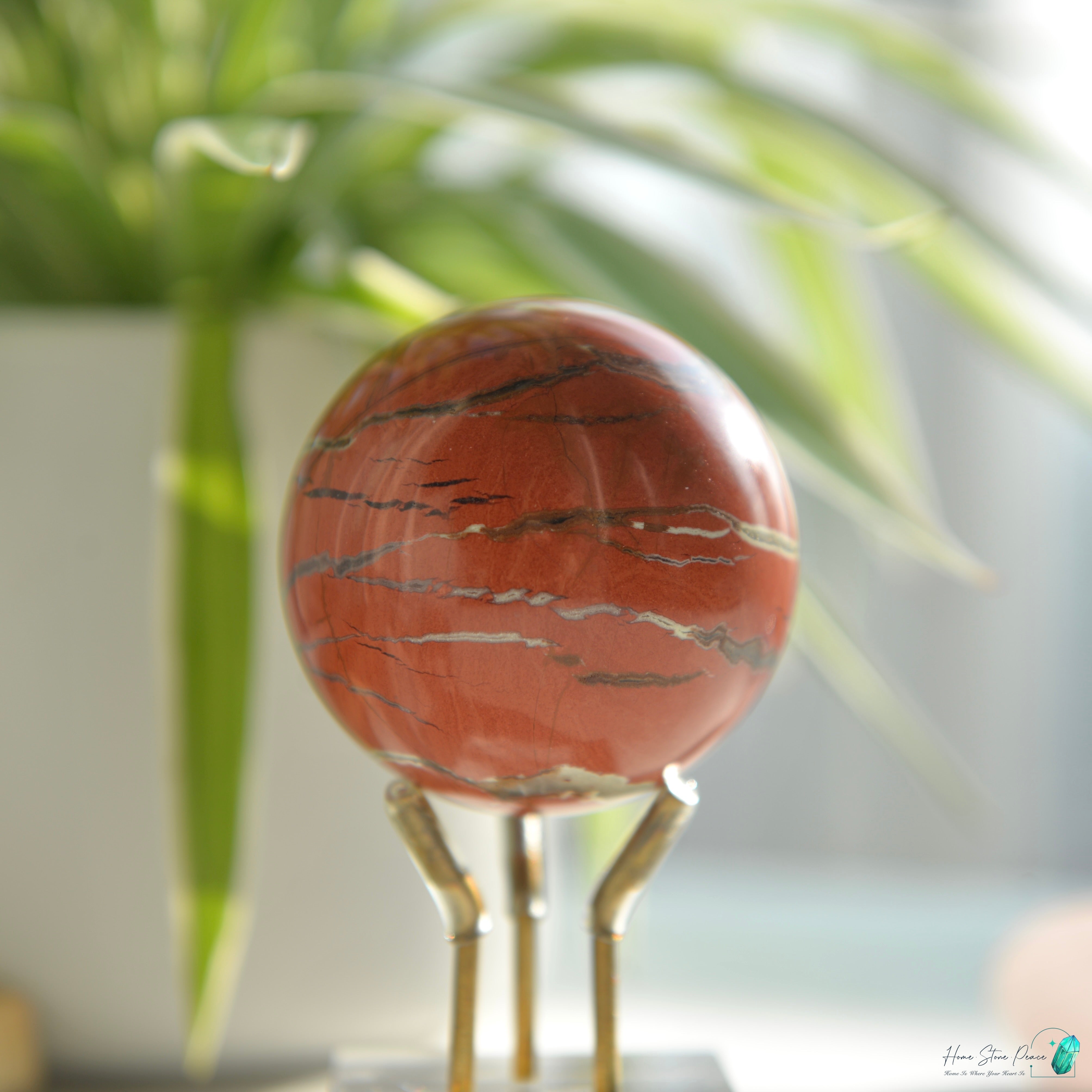 紅碧玉球 Red Jasper Sphere