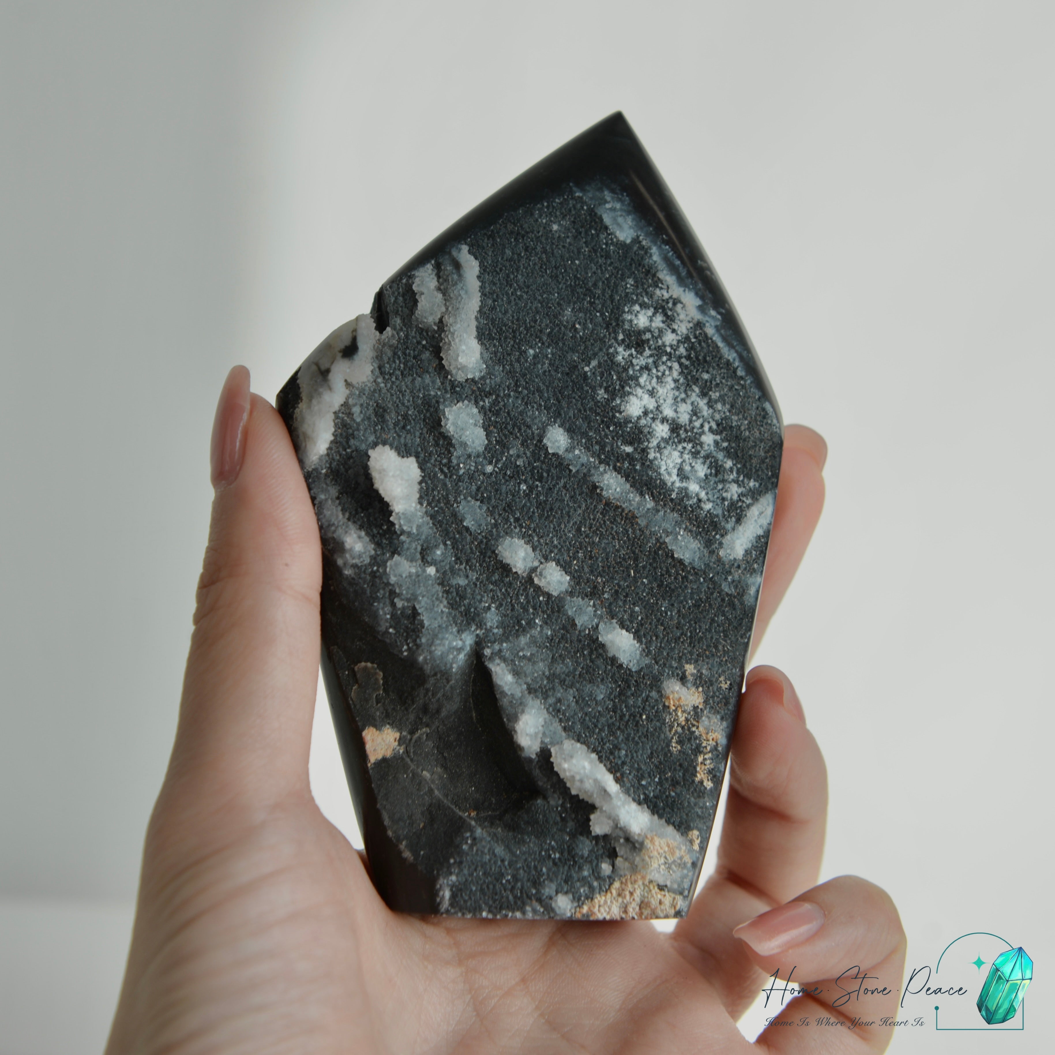 黑閃鋅礦擺設 Sphalerite Free Form