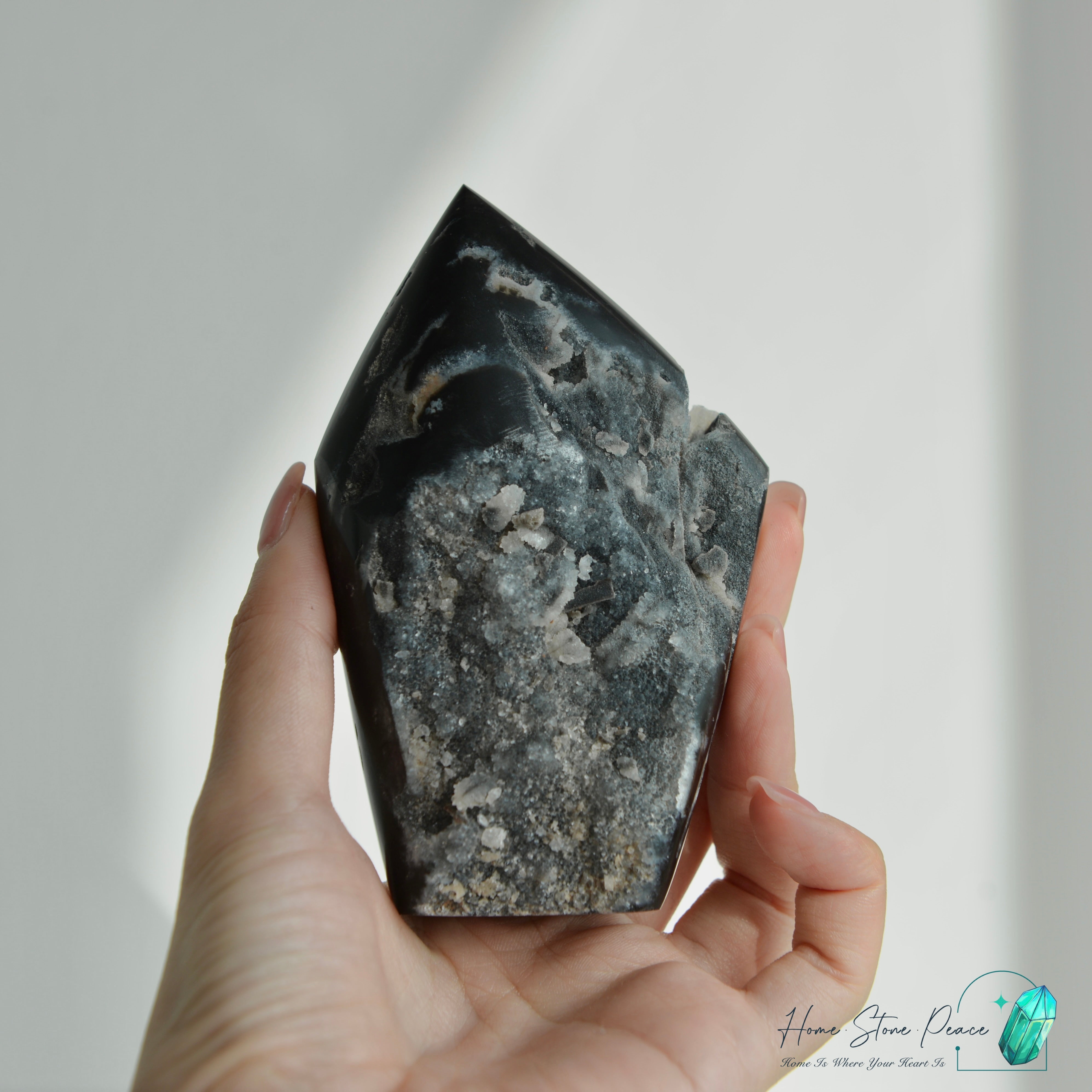 黑閃鋅礦擺設 Sphalerite Free Form