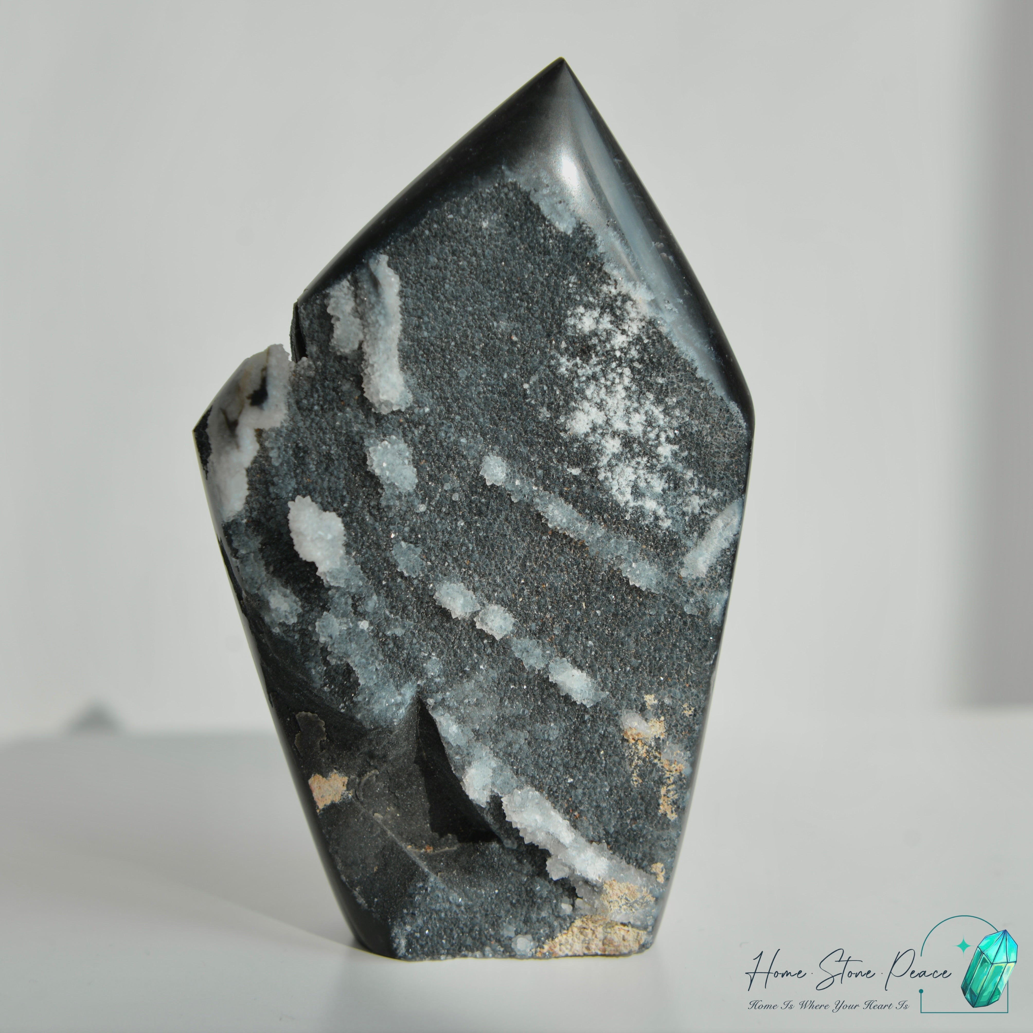 黑閃鋅礦擺設 Sphalerite Free Form
