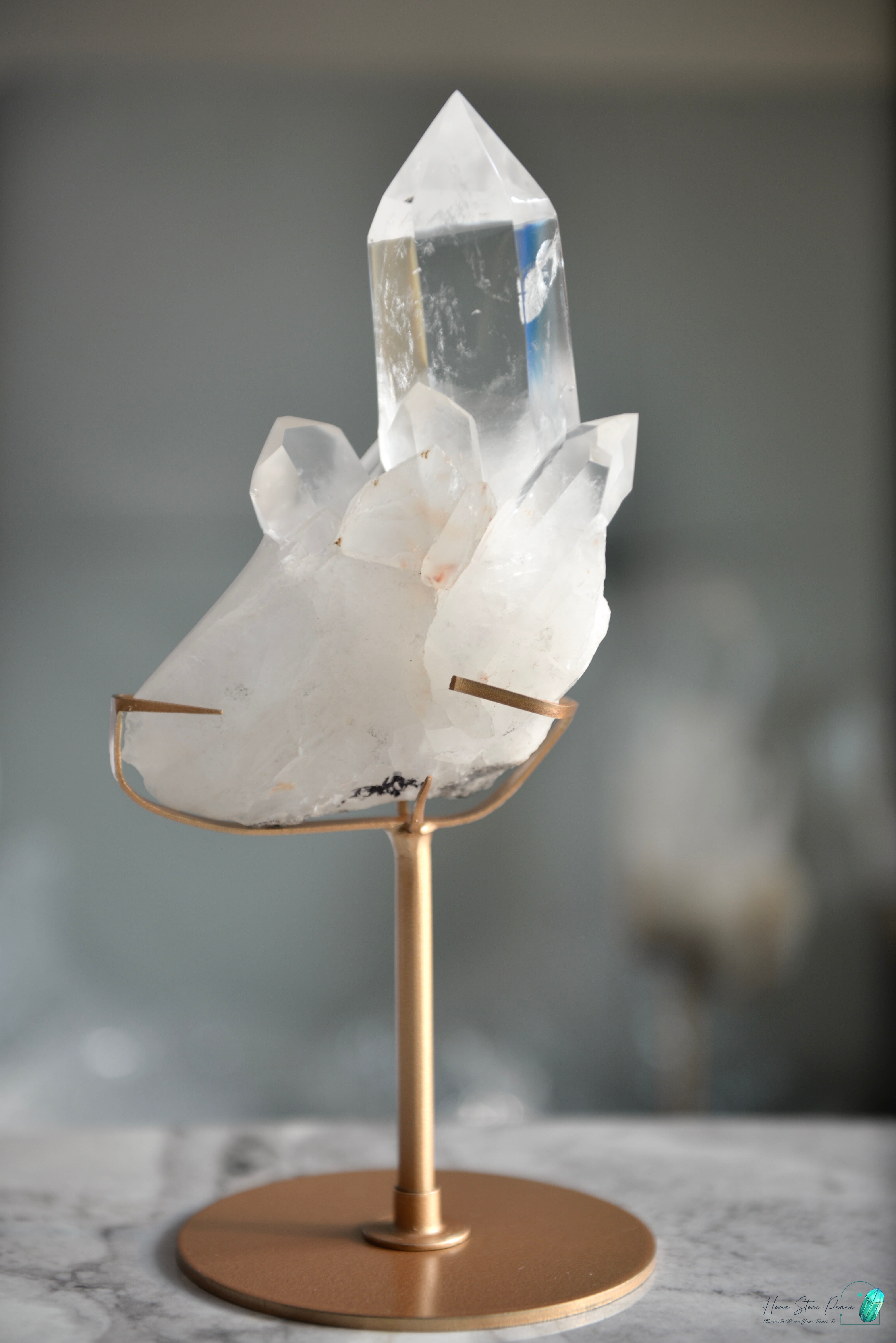白水晶簇 Clear Quartz Cluster