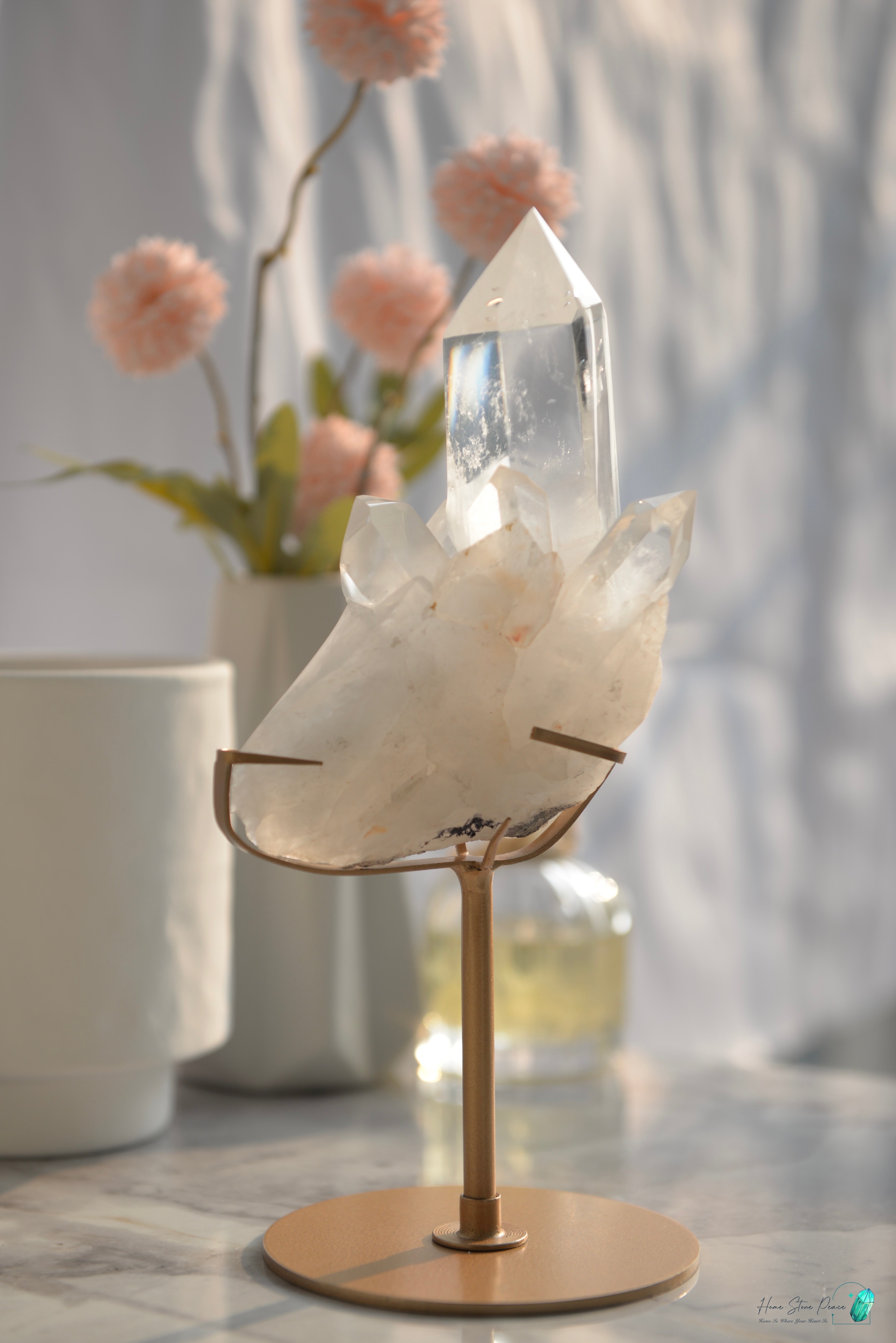 白水晶簇 Clear Quartz Cluster