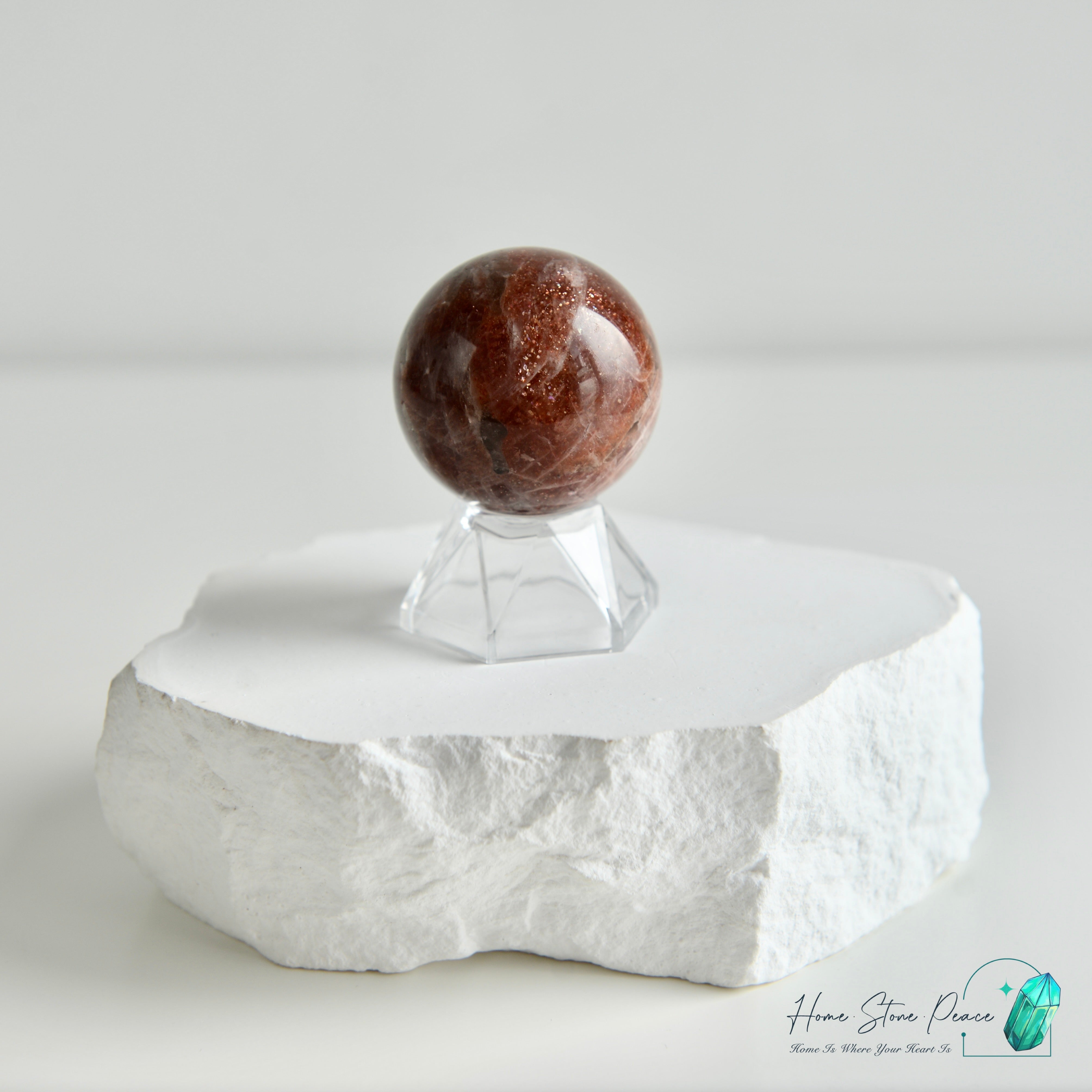金太陽石球 Golden Sunstone Sphere
