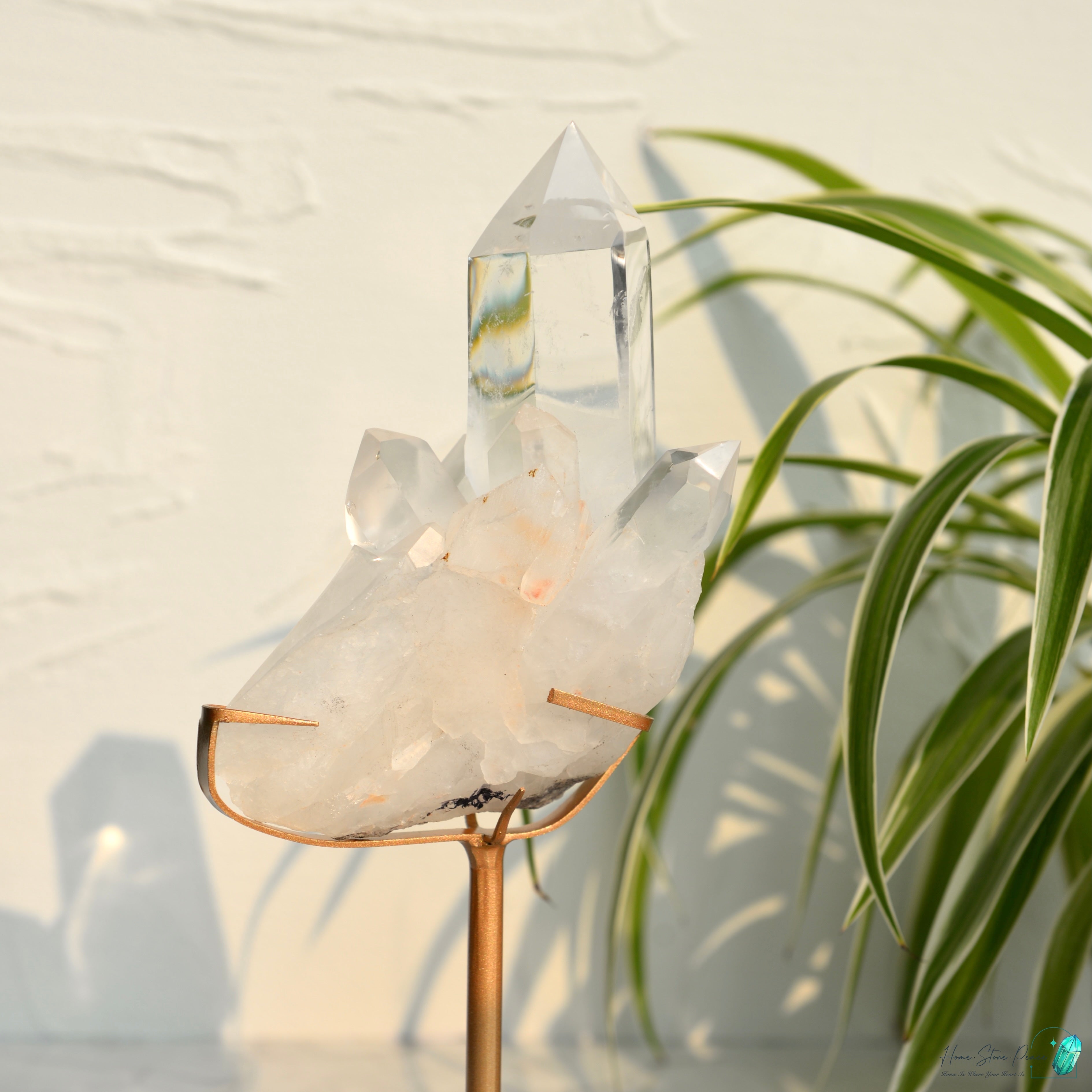 白水晶簇 Clear Quartz Cluster