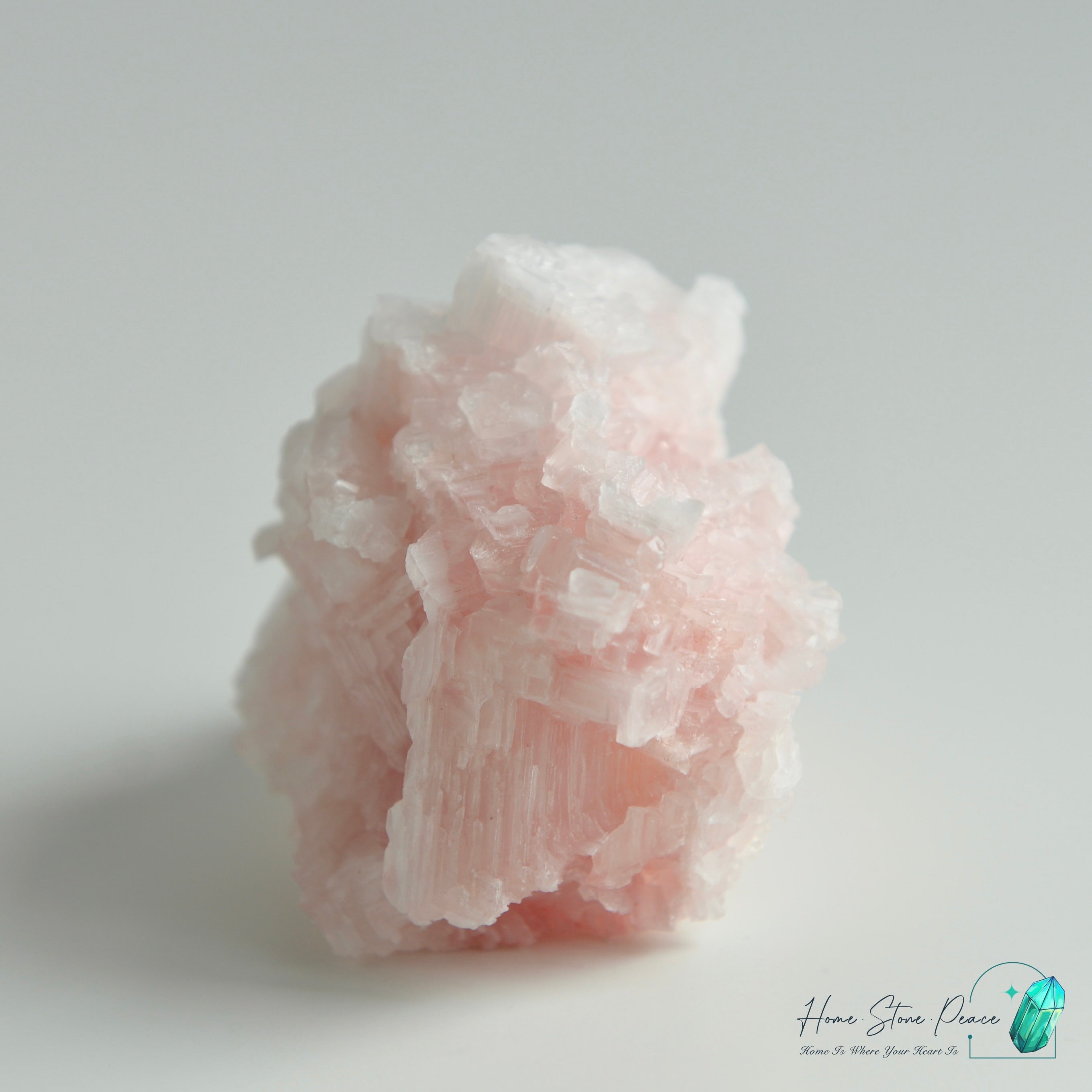 塞爾斯湖粉紅鹽礦 Natural Searles Lake Pink Halite