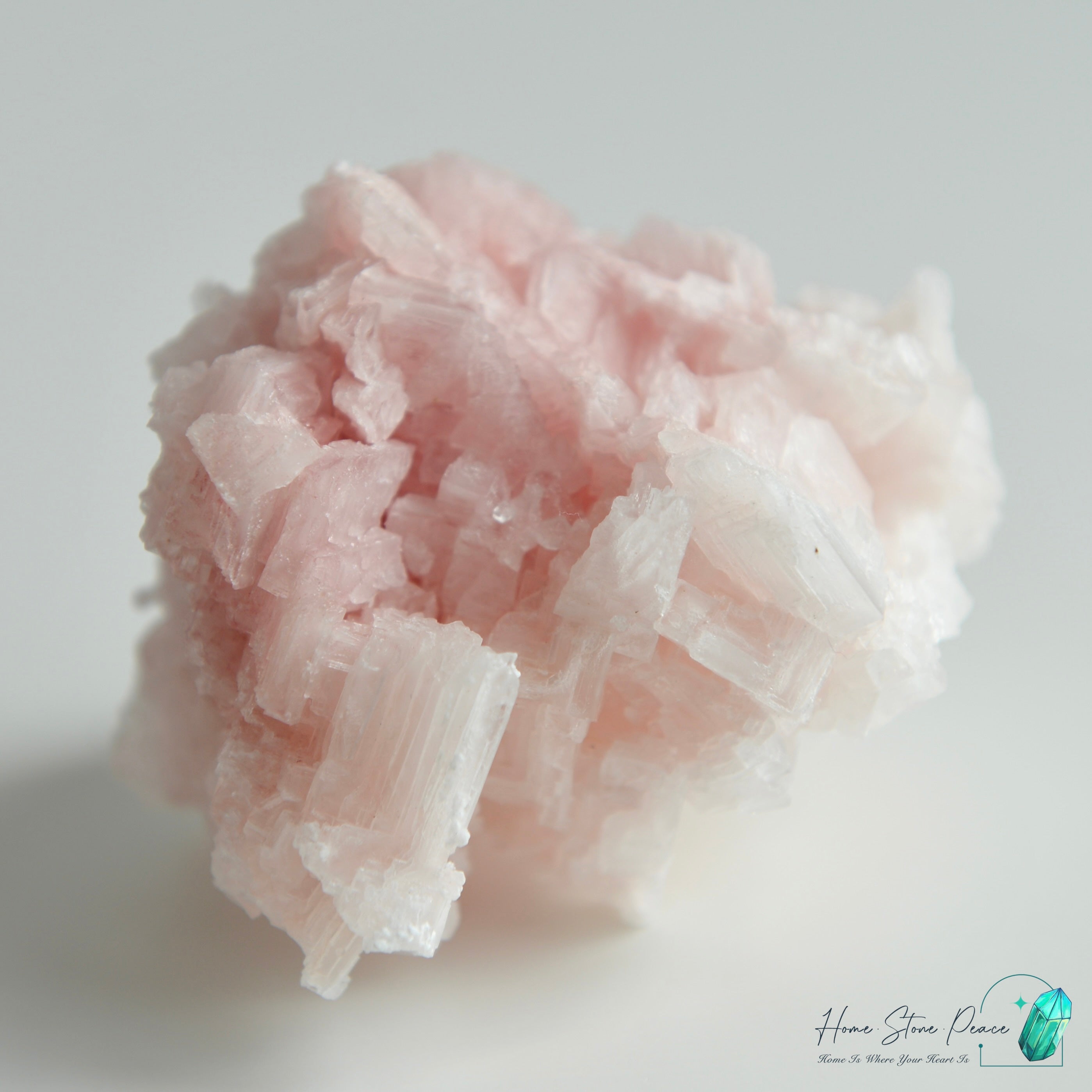 塞爾斯湖粉紅鹽礦 Natural Searles Lake Pink Halite