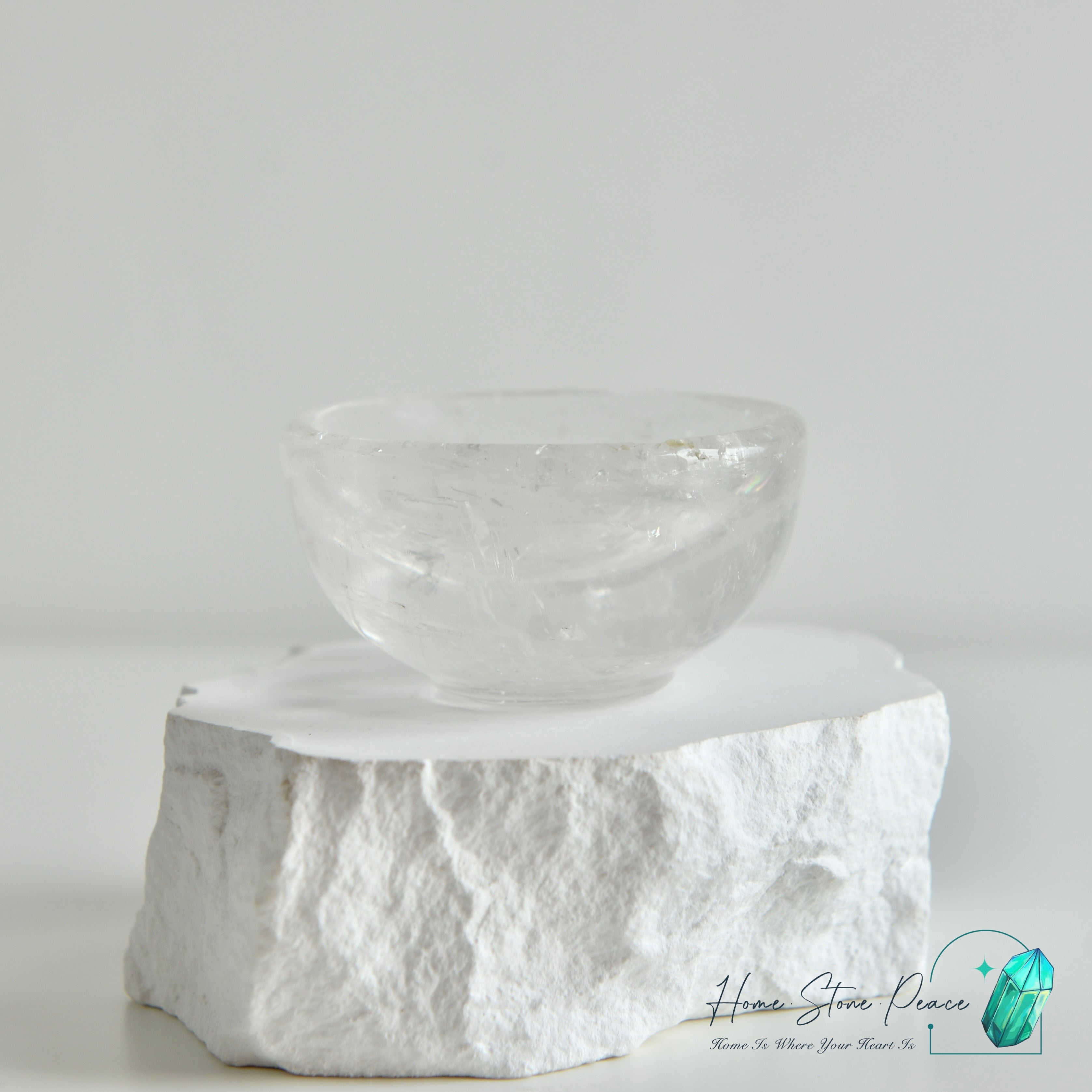 白水晶碗 Clear Quartz Bowl