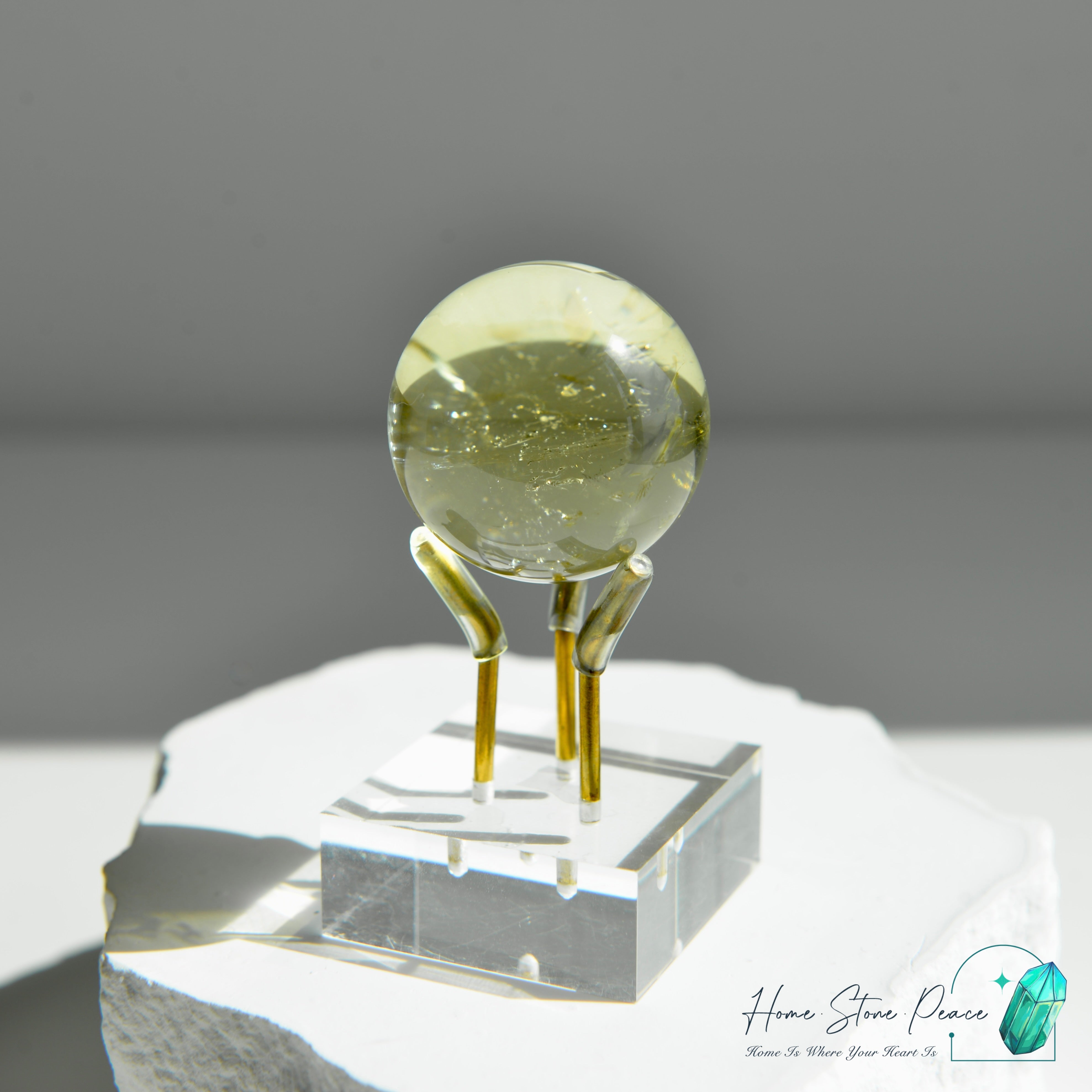 茶黃水晶球 Smoky Citrine Sphere