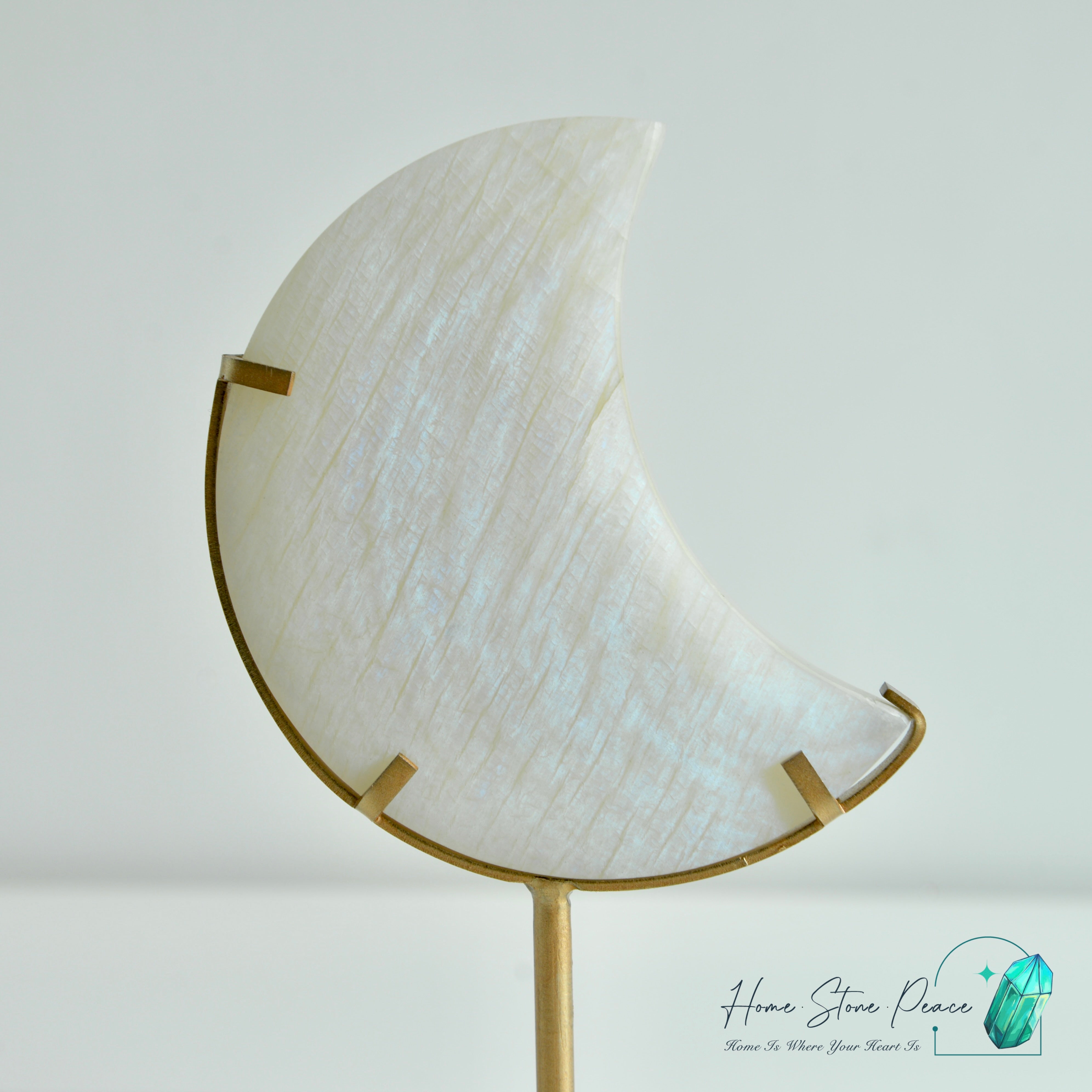 月亮石連座 ムーンストーン スタンド付