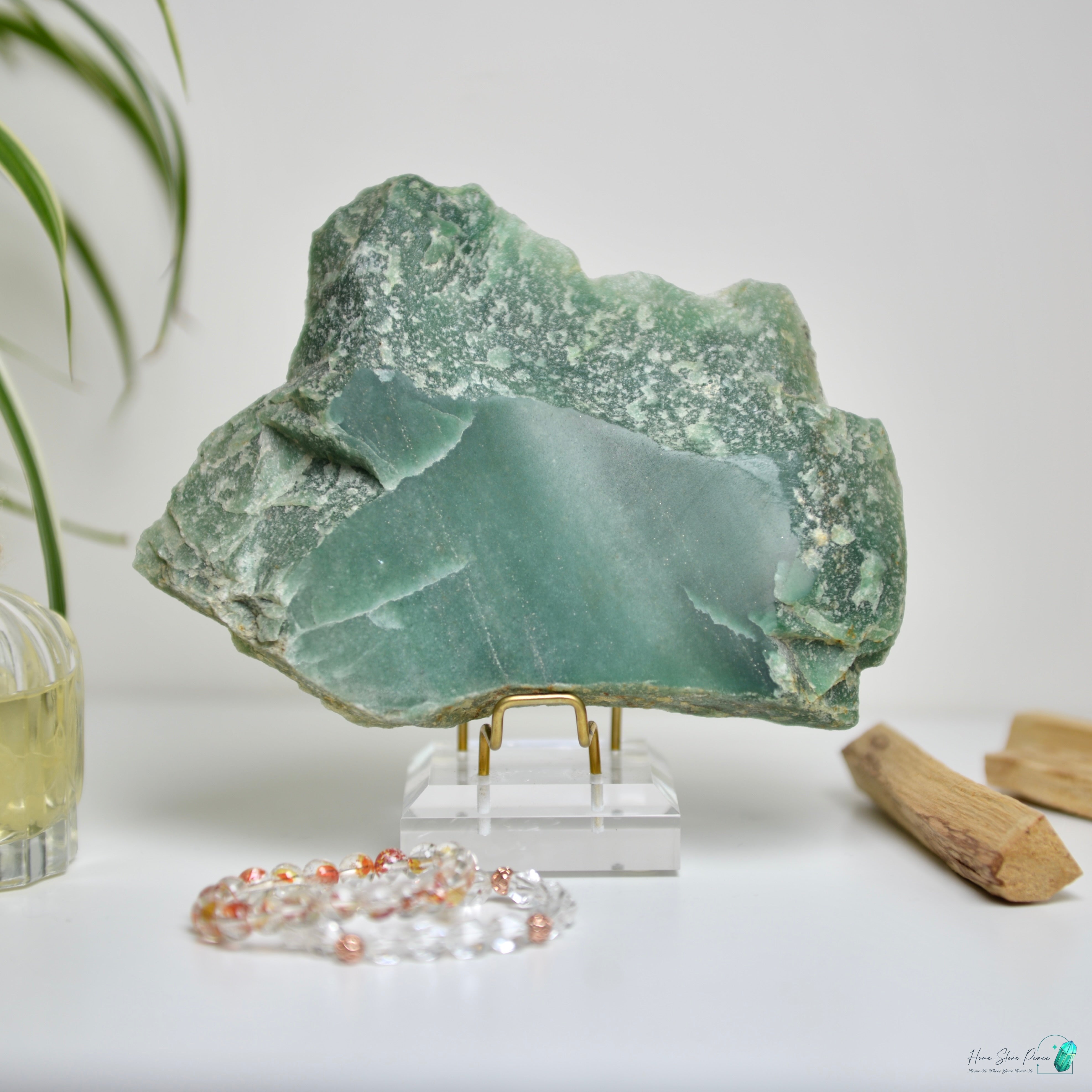 東菱石片 Green Aventurine Slab