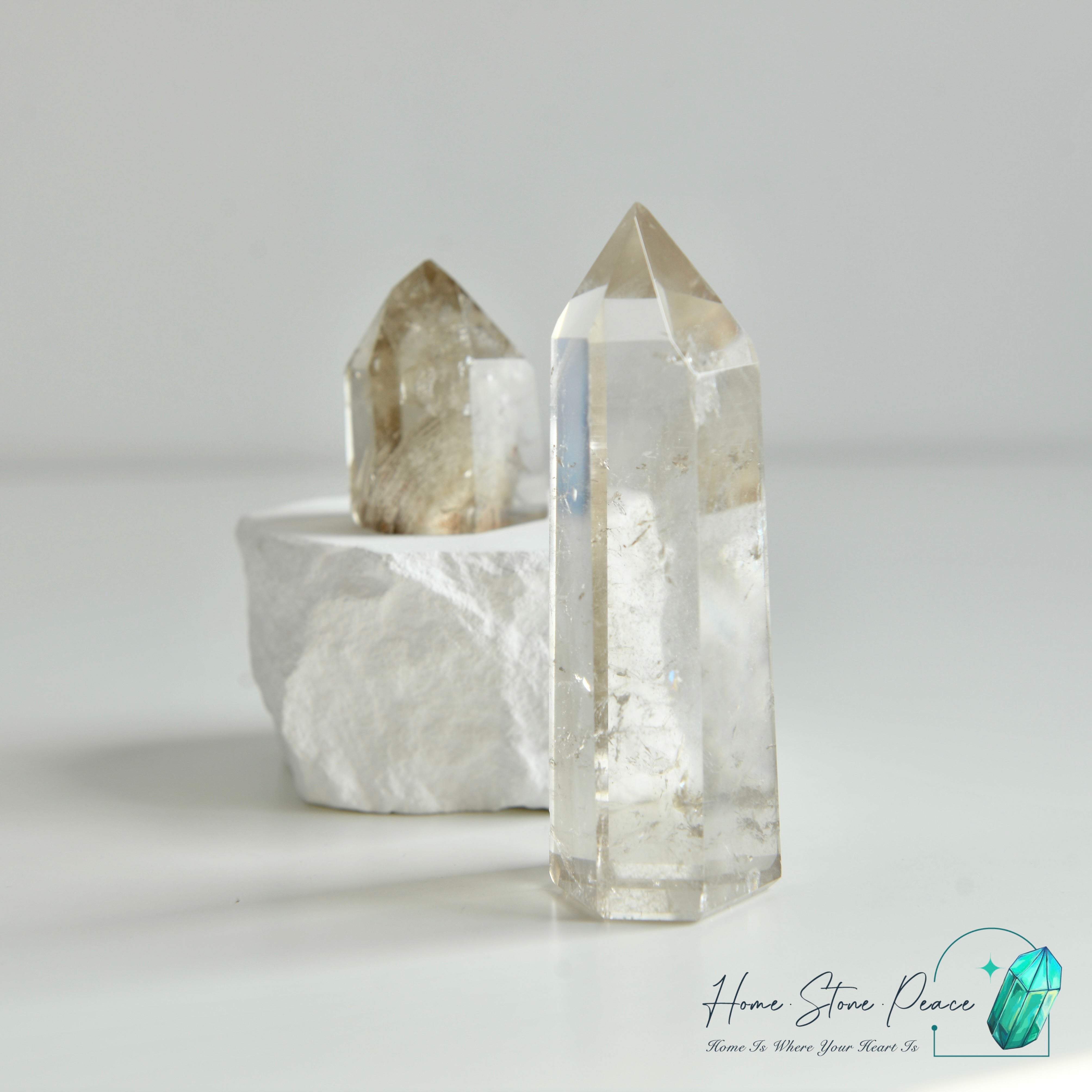 茶水晶柱 Smoky Quartz Tower